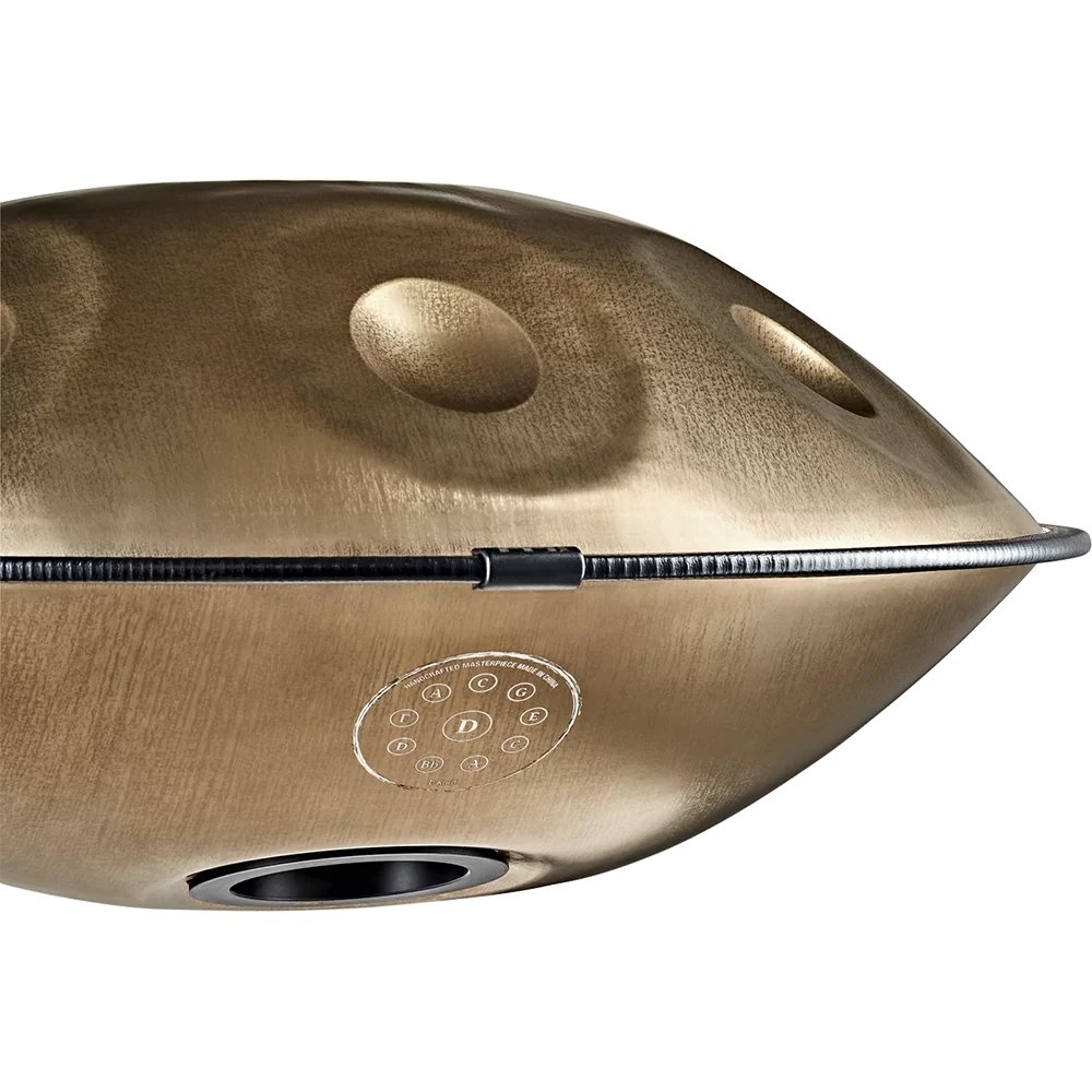 Meinl Sonic Energy Sensory Handpan, D kurd, 10 Note in Vintage Gold - HPSTL100_web_detail.jpg