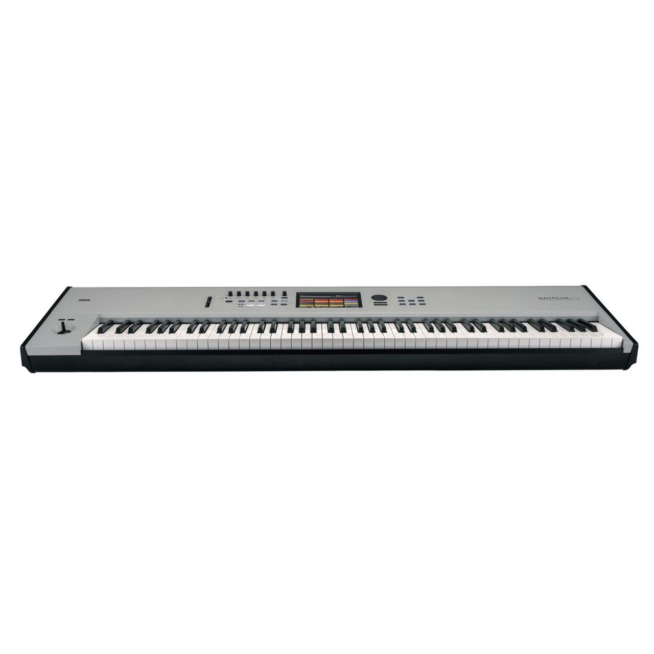 Korg NAUTILUS 88 AT Aftertouch Synth & Workstation - 88 Key - Limited Edition Gray Finish - korg_nautilus_88_at_gray_workstation_keyboard_front__15574.jpg