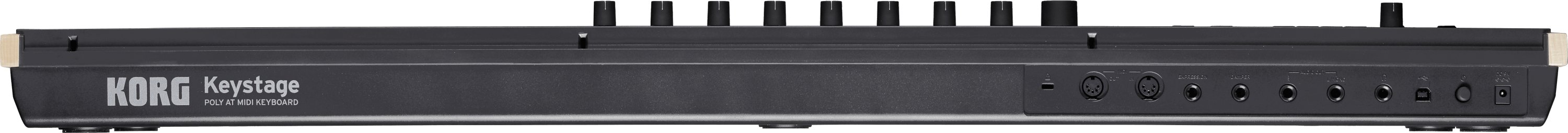 Korg Keystage 61 MIDI Controller Keyboard - KEYSTAGE-61-keystage61_rear.jpg