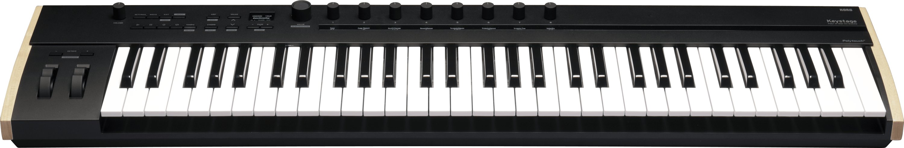 Korg Keystage 61 MIDI Controller Keyboard - KEYSTAGE-61-keystage61_pers.jpg