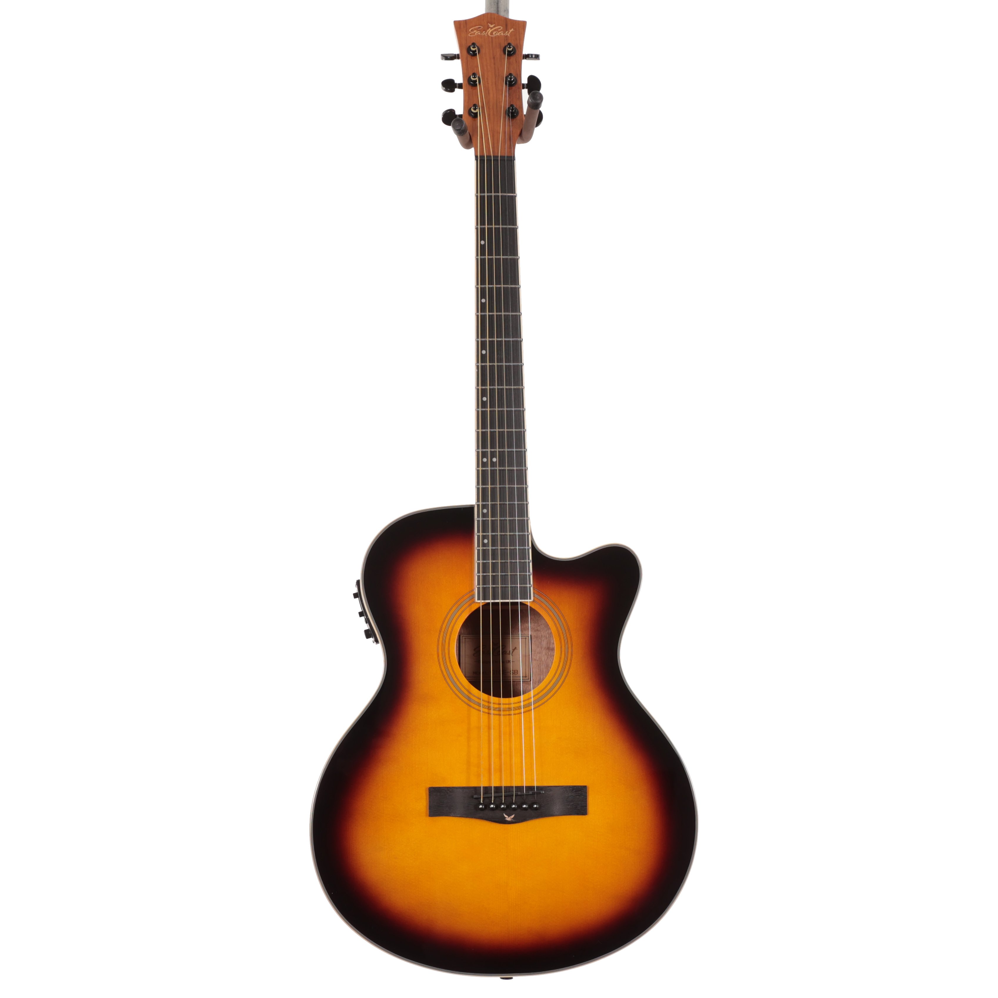 EastCoast G1CE Grand Auditorium Electro Acoustic in Dark Sunburst - EC-G1CE-SB (3).jpg