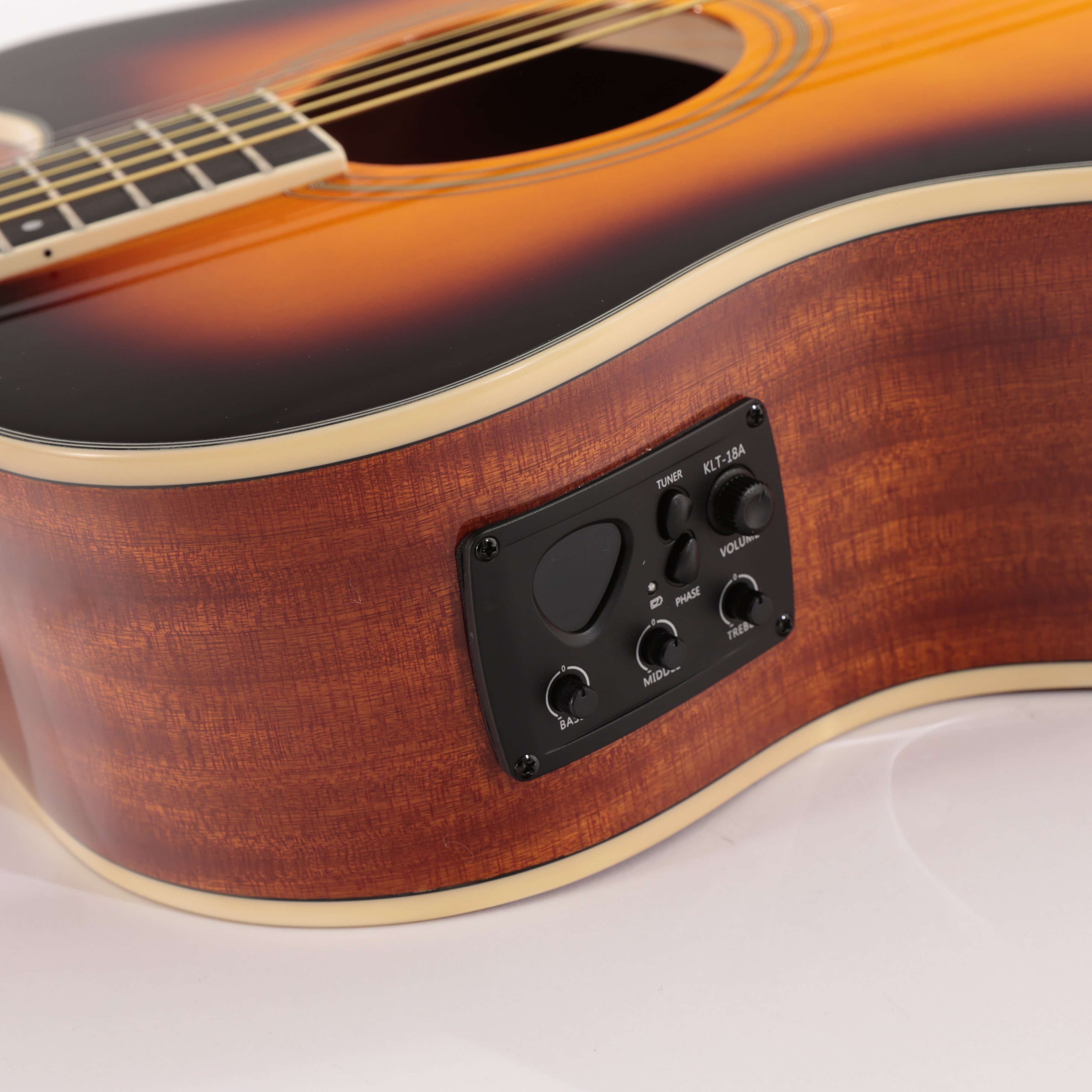 EastCoast G1CE Grand Auditorium Electro Acoustic in Dark Sunburst - EC-G1CE-SB (8).jpg