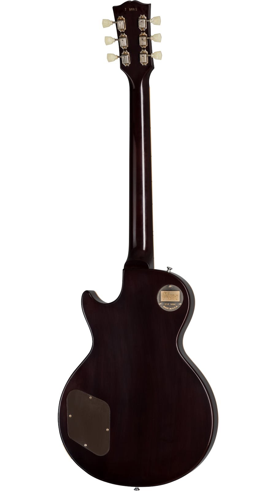 Gibson Custom Shop 1957 Les Paul Reissue VOS Goldtop Darkback  - 437487-back-banner-1600_900.jpg