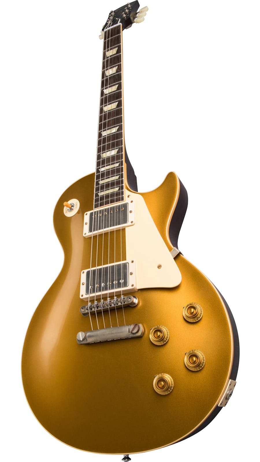 Gibson Custom Shop 1957 Les Paul Reissue VOS Goldtop Darkback  - 437489-beauty-banner-1600_900.jpg