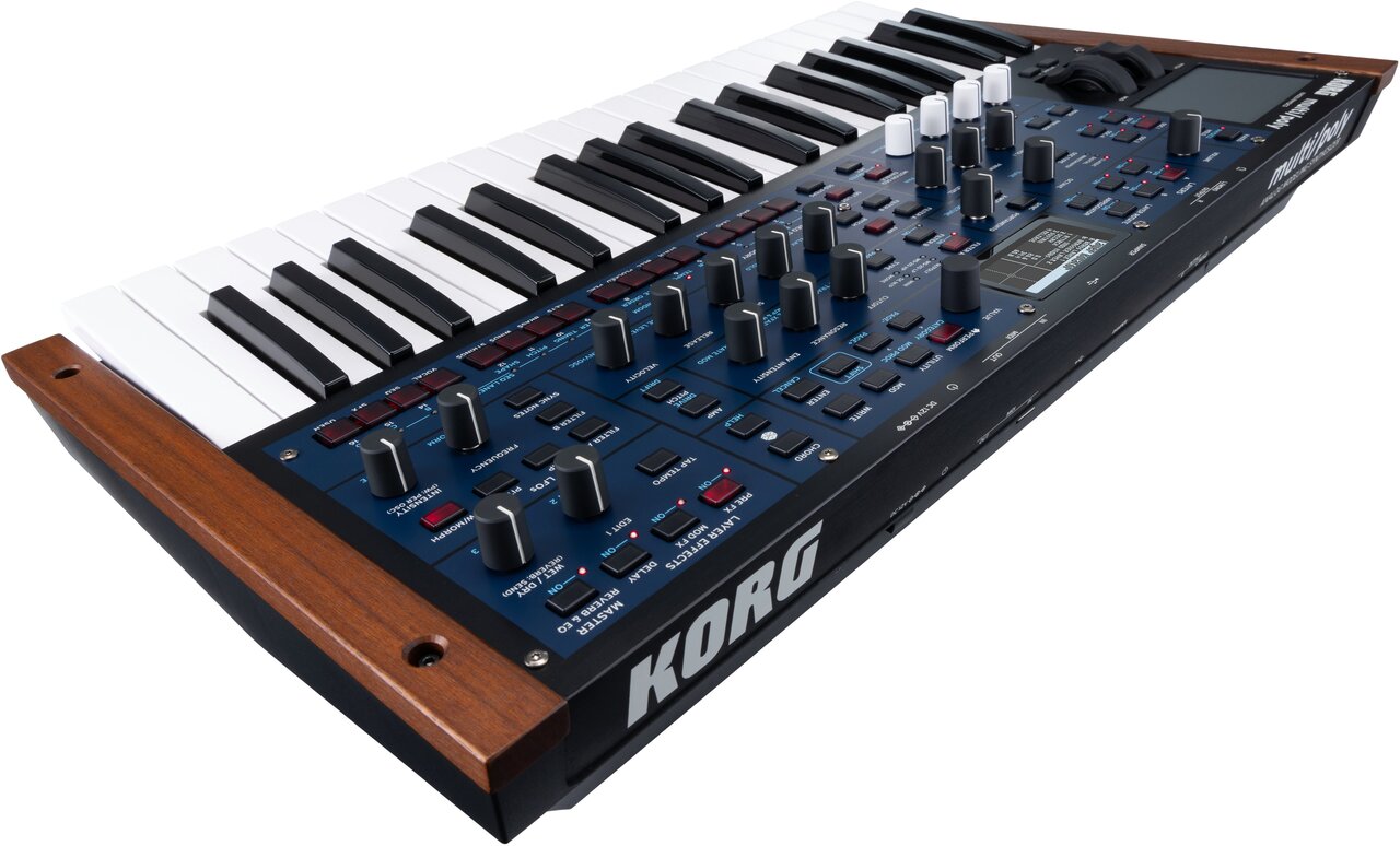 Korg multi/poly Analogue Modelling Synth - multi_poly_rear_slant.jpg
