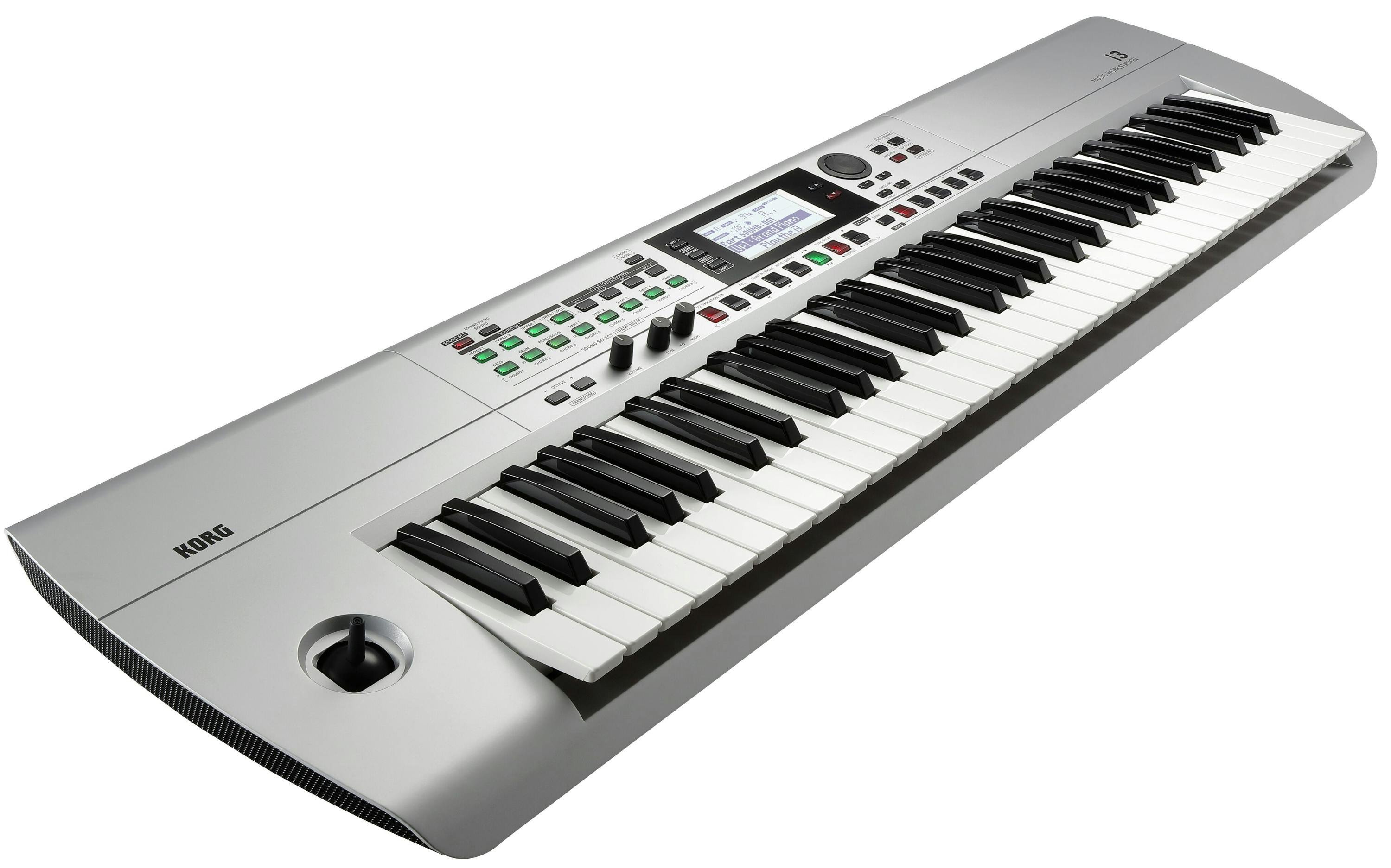 Korg i3 Workstation Keyboard in Silver - 371567-1578403256821.jpg