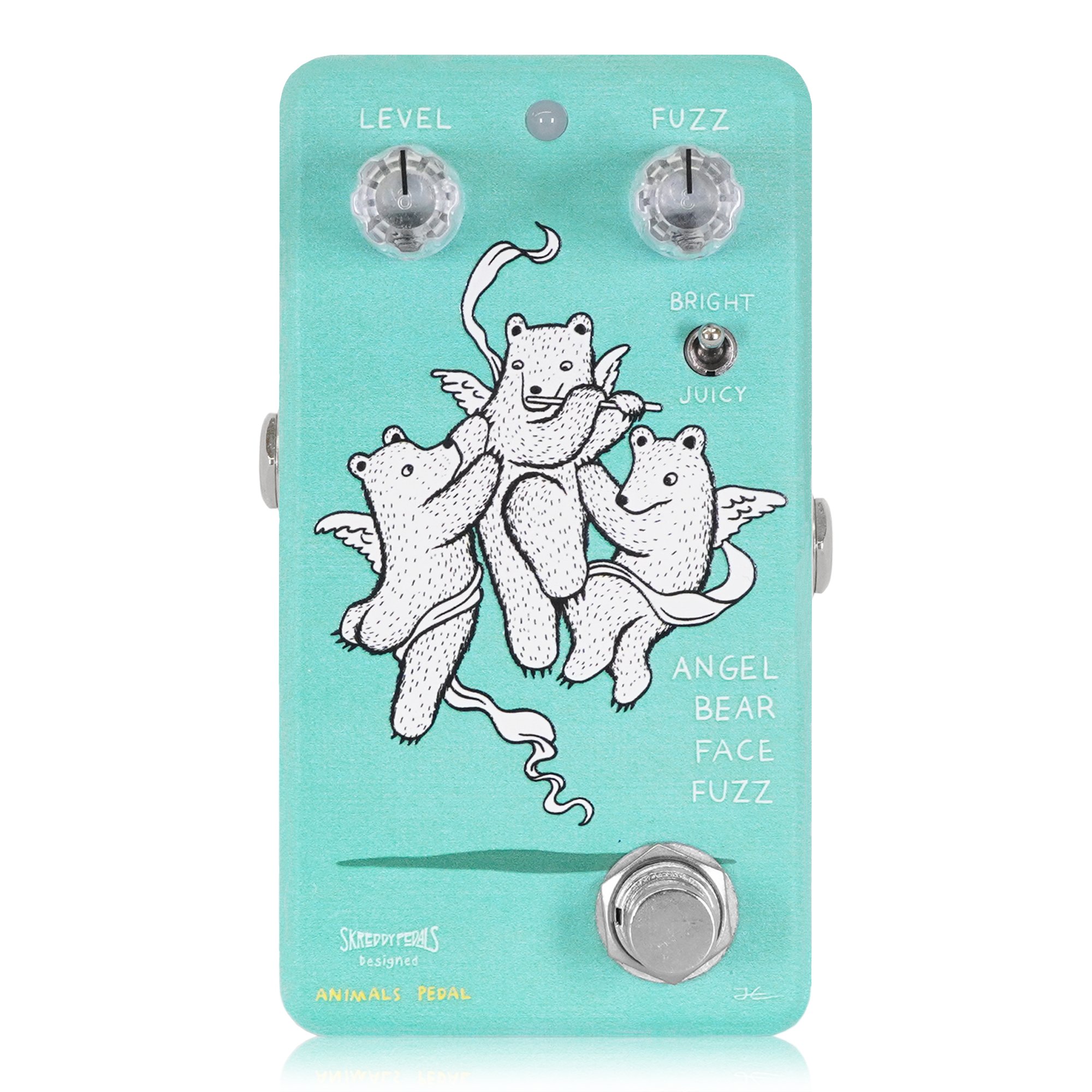 Animals Pedals Angel Bear Face Fuzz Pedal - ANGEL-BEAR-FACE-FUZZ-01.jpg