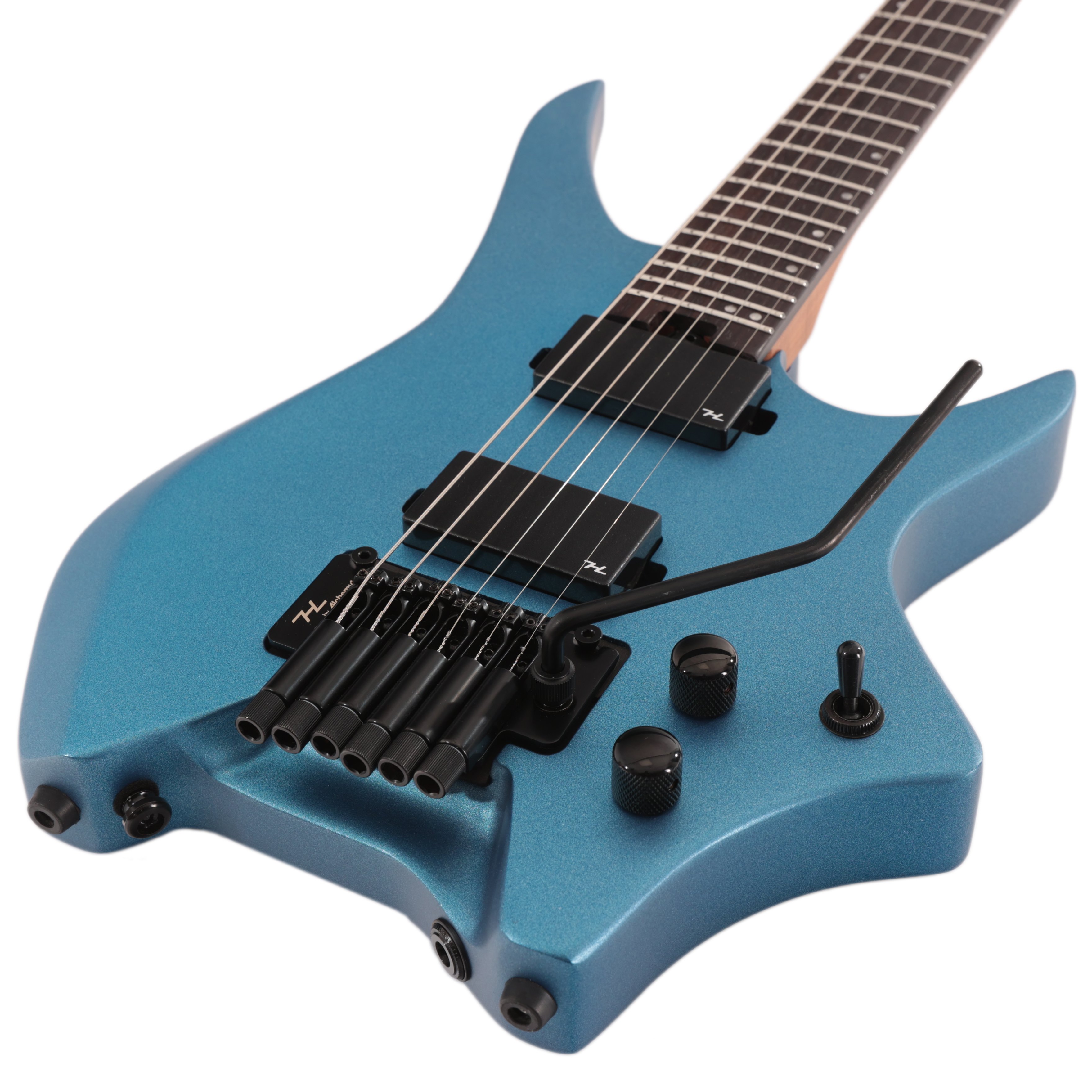 HILS NEXT HN5 Headless Electric Guitar in Satin Metallic Electric Blue - HN5S-NS-MEB   (4).jpg