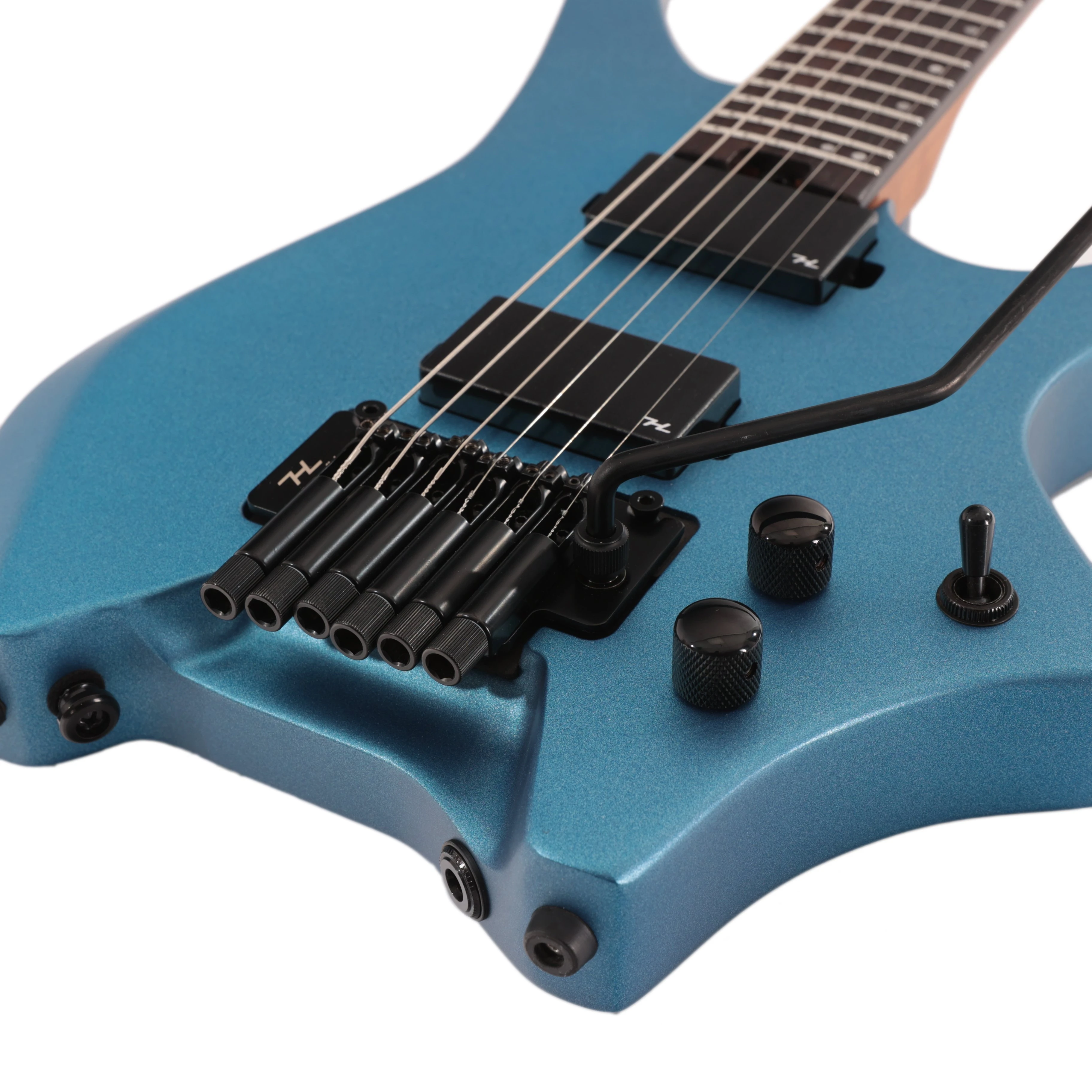HILS NEXT HN5 Headless Electric Guitar in Satin Metallic Electric Blue - HN5S-NS-MEB   (6).jpg