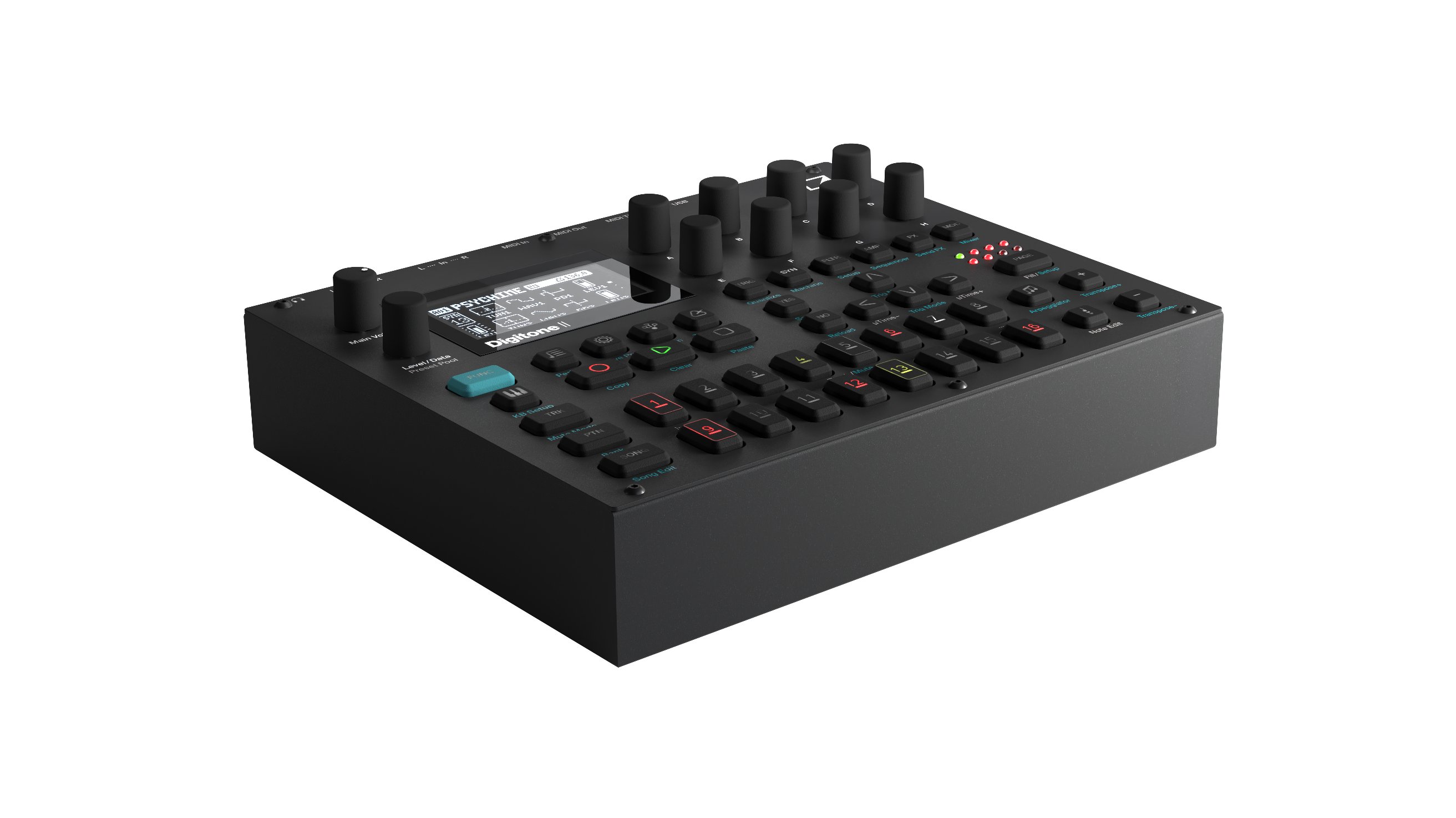 Elektron Digitone II シンセサイザー Elektron Digitone II Digital Synthesizer - Andertons Music Co