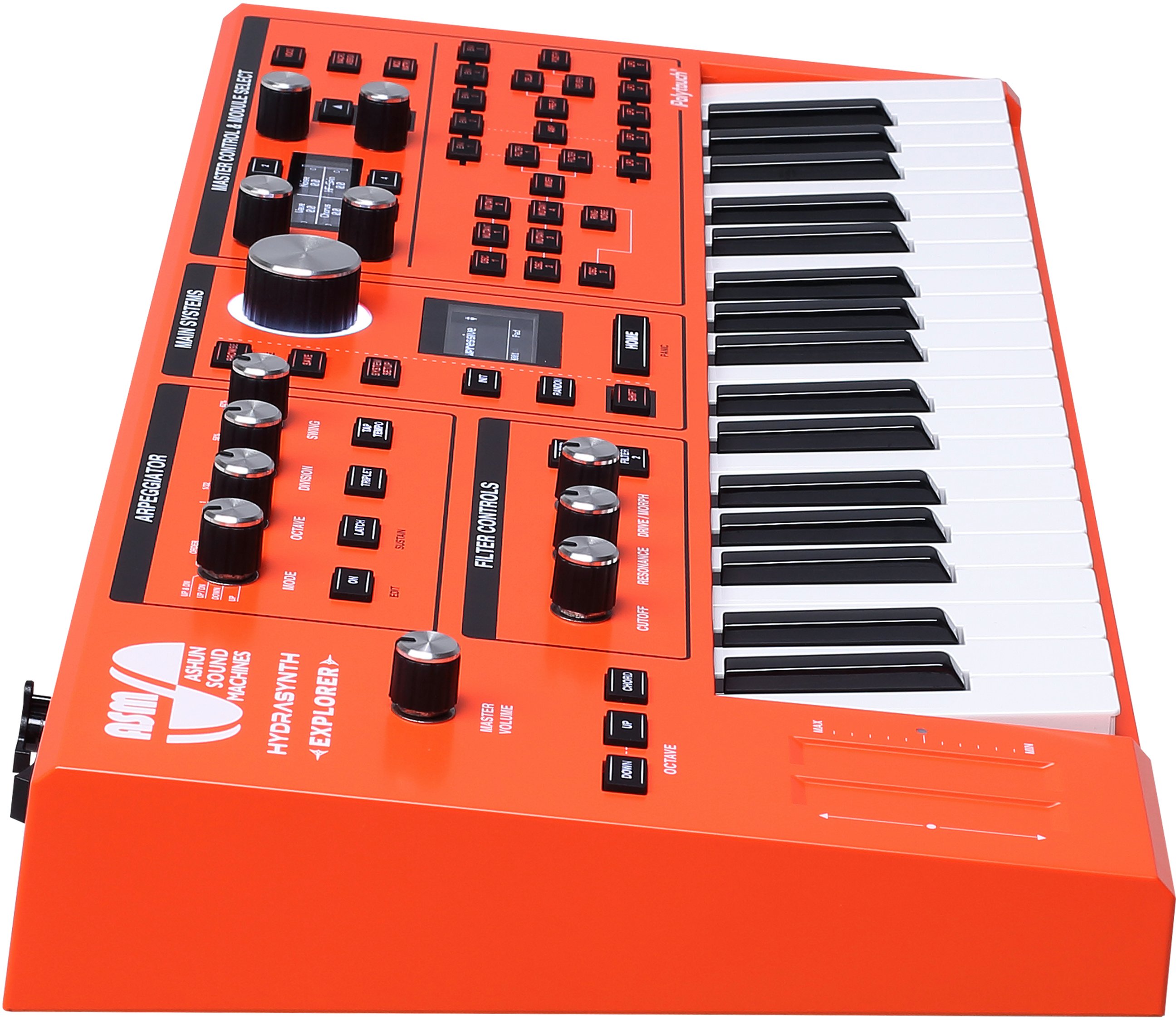 ASM Hydrasynth Explorer 888 with Limited Edition Custom Orange Finish - ASM_HSMK_OG_S03.jpg