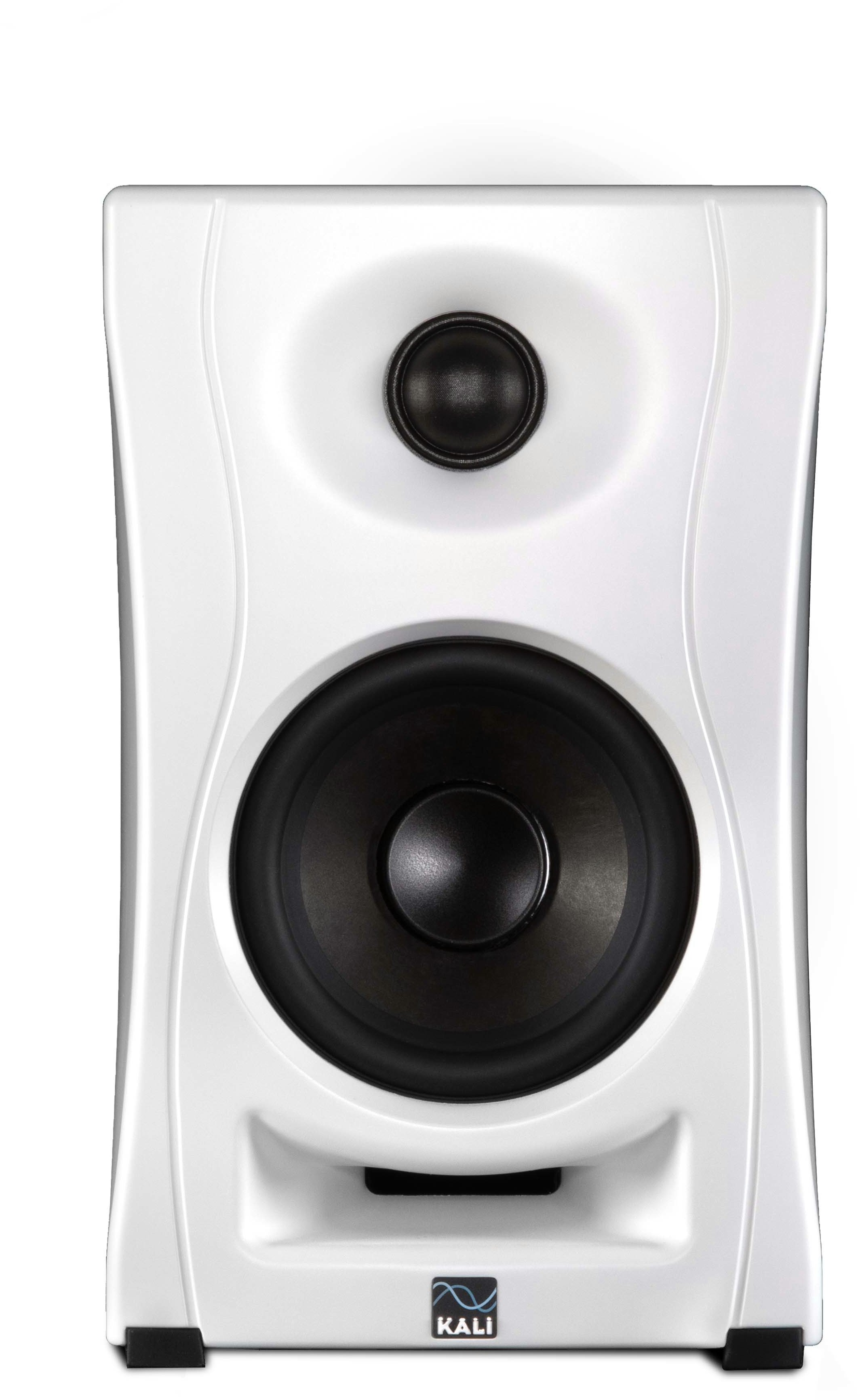 KALI 4 Inch 2-Way powered loudspeaker system withBluetooth (Pair) White - Front Passive.jpg