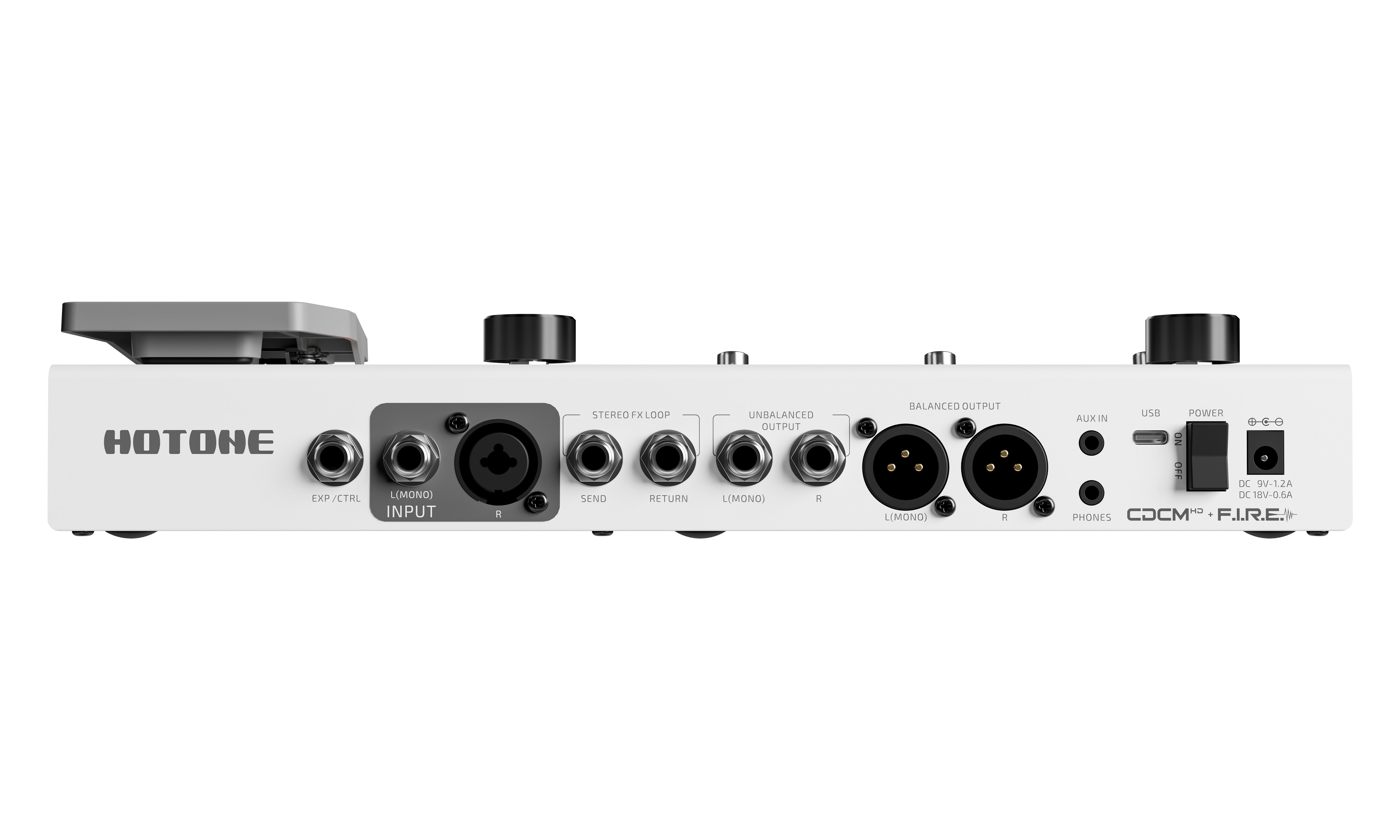 Hotone Ampero II Multi-FX & Amp Modelling Pedal - Ampero II_Top_Hi_V01_240922.jpg