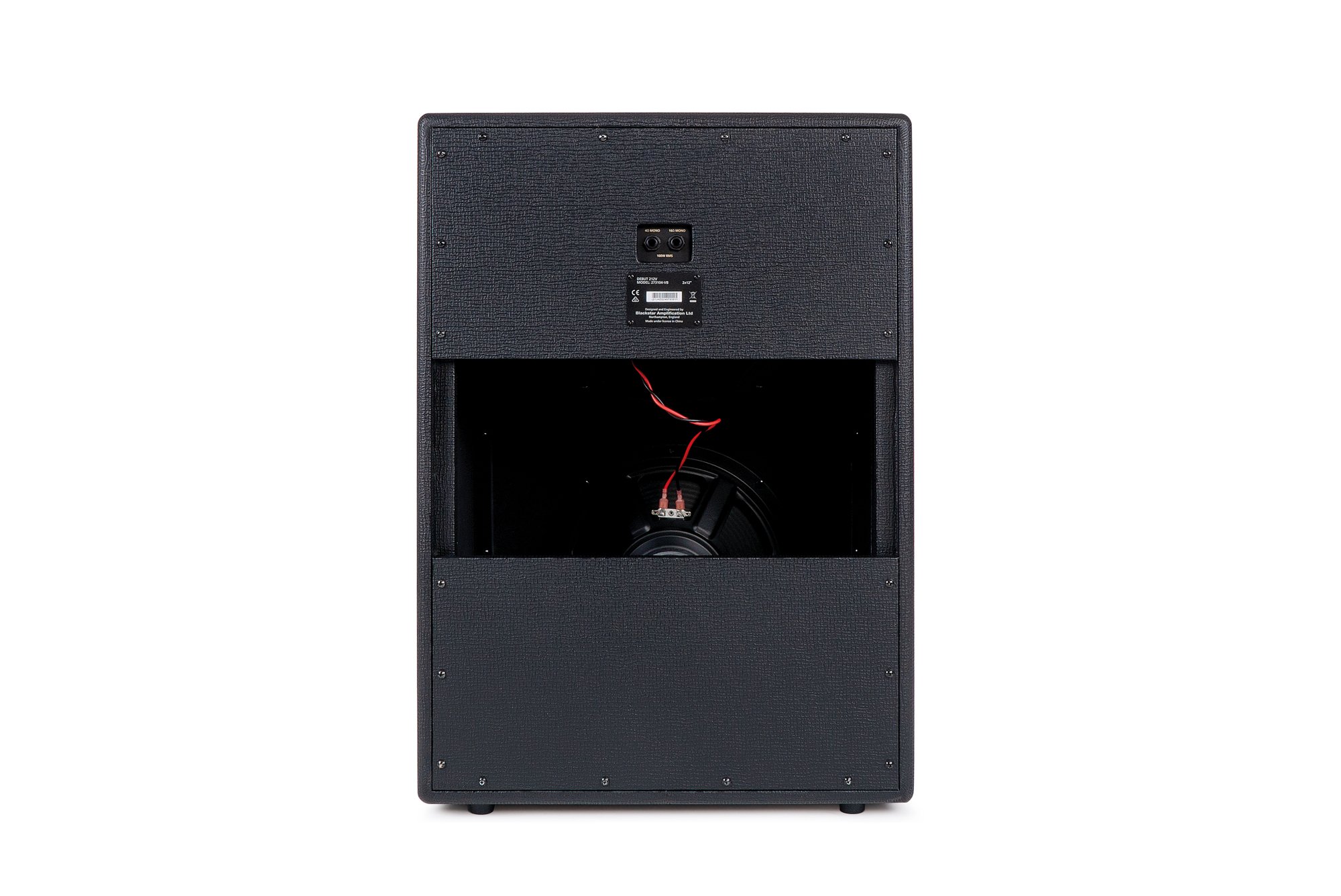 Blackstar Debut 2x12 Vertical Cab in Black - Debut-212V-Black-Rear.jpg