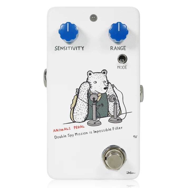 ギター Animals Pedal Double Spy Mission Filter Animals Pedals Double Spy Mission is Impossible Filter Pedal