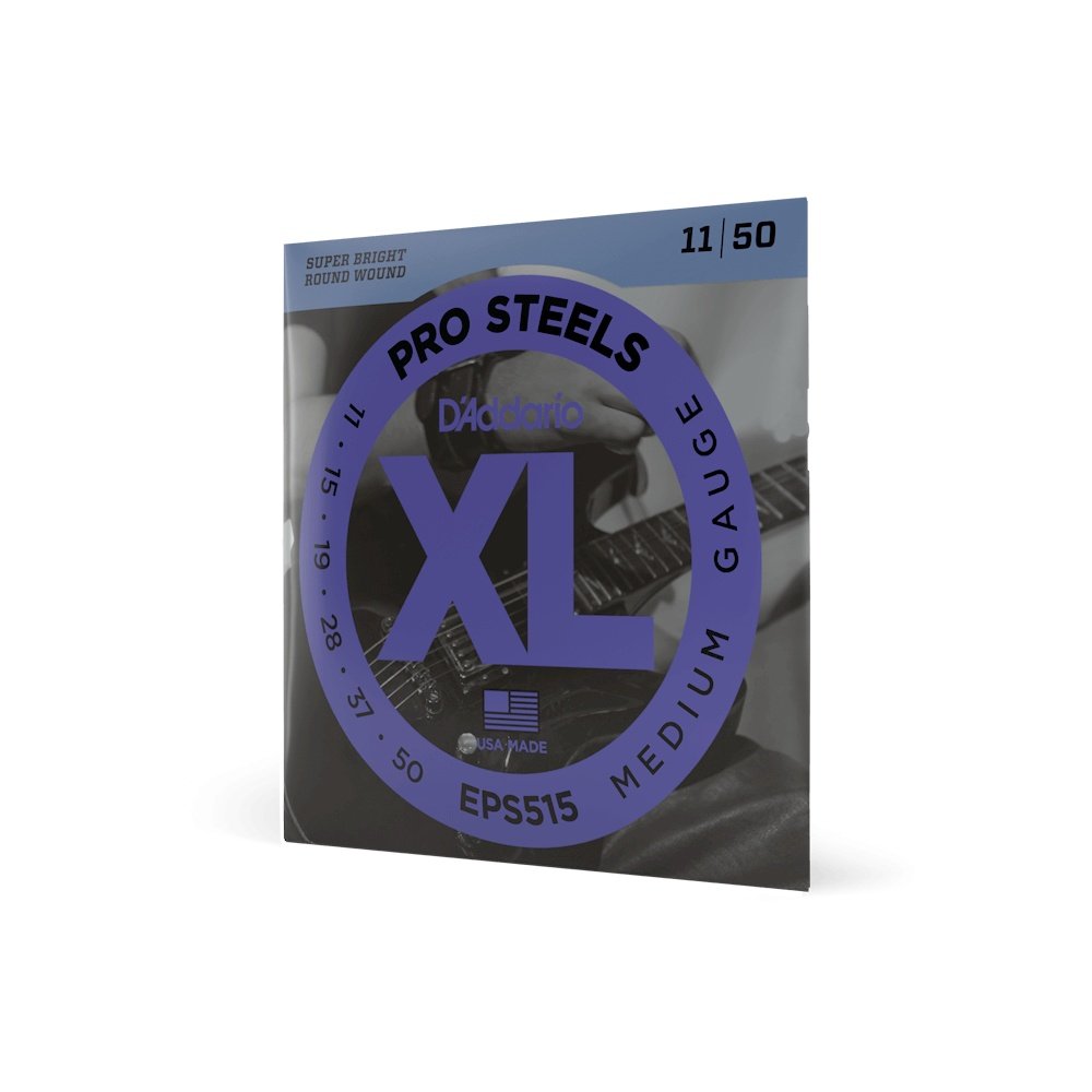 D'Addario XL ProSteel 11-50 Stainless Steel Medium Electric Guitar Strings - DADEPS515 4.jpg