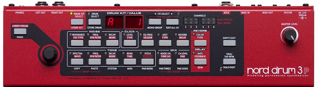 Nord Drum 3P 6-Channel Percussion Pad Synthesizer - Andertons