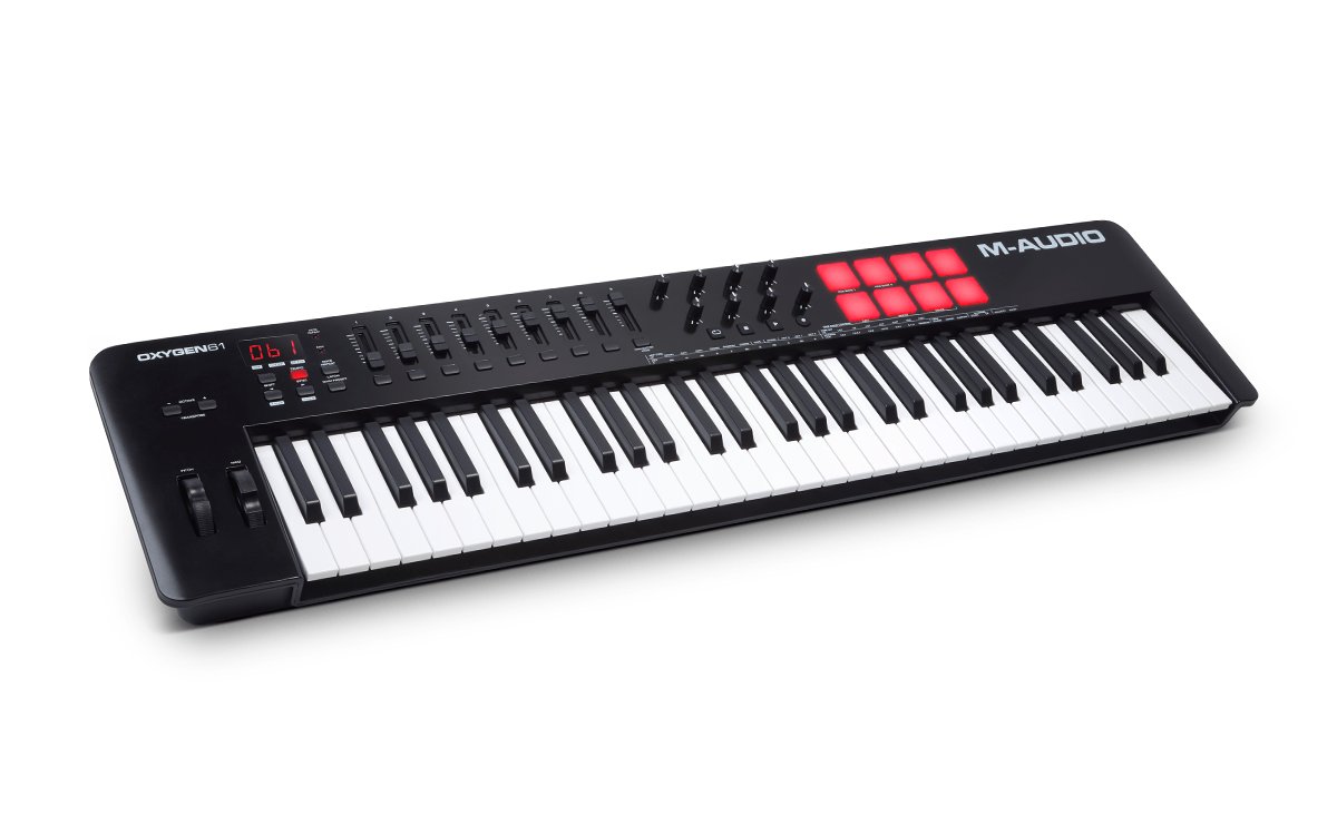 M-Audio Oxygen 61 MKV MIDI Keyboard & Controller - Andertons Music Co.