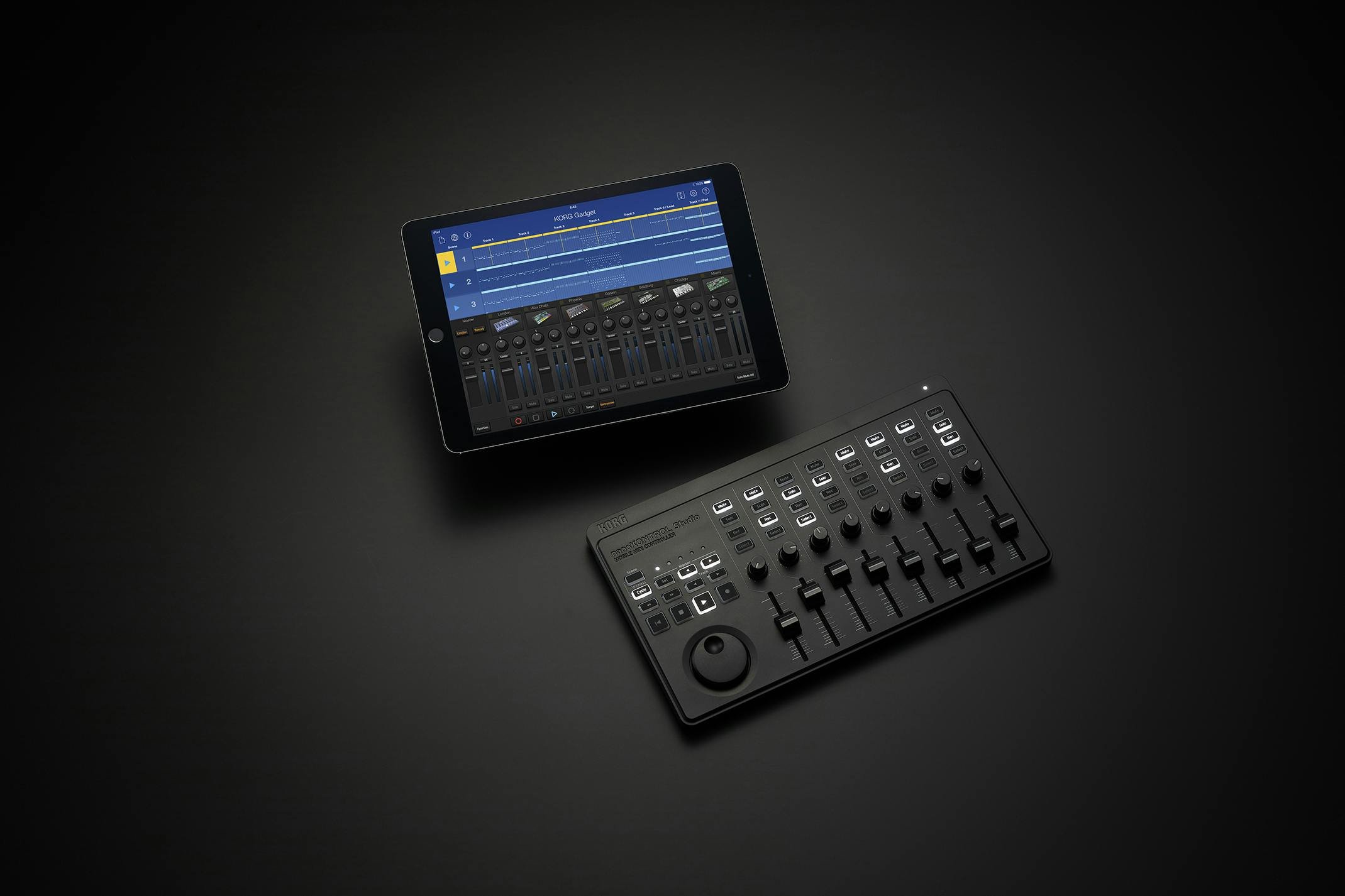 Korg NanoKontrol Studio Mobile MIDI Controller - Andertons Music Co.