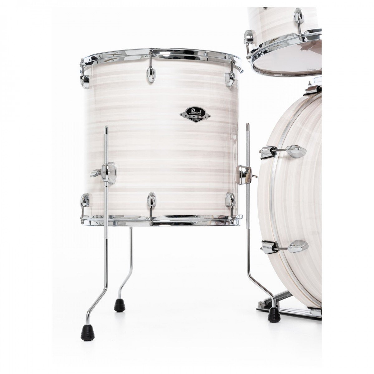 Pearl Export 5 pc Drum Kit in Slipstream White - Pearl Export 5 pc Drum Set in Slipstream White 9.jpg
