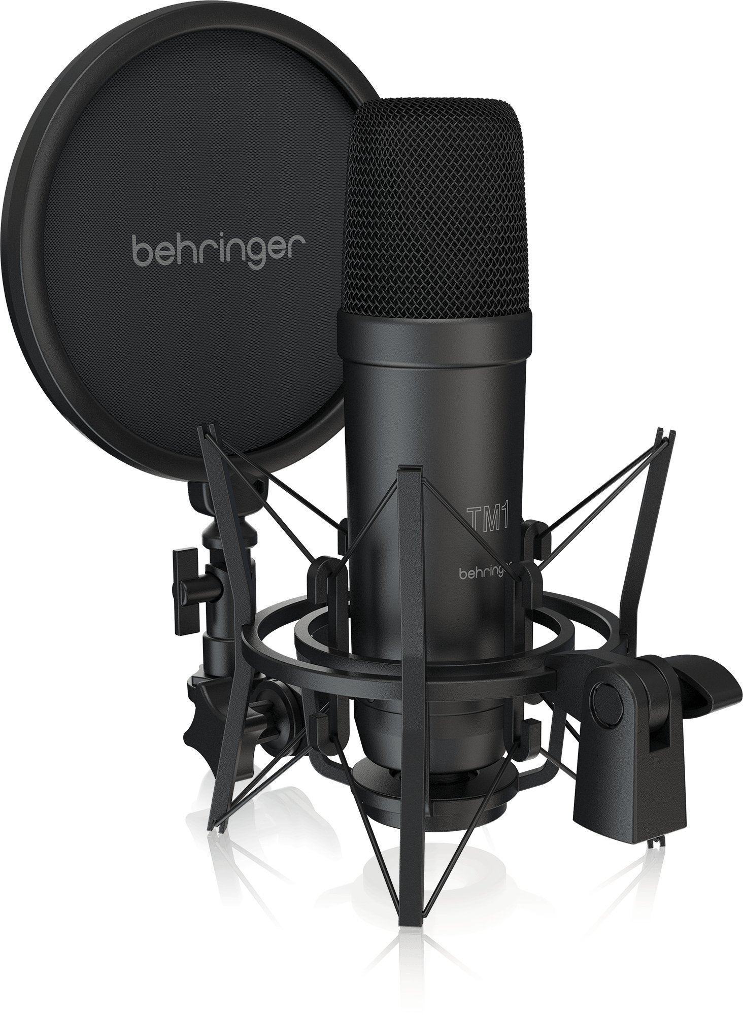 Behringer TM1 Dark Edition - Complete Recording Package with Large Diaphragm Condenser Microphone in Black - Image_BE_0504-ABJ_TM1-DARK-EDITION_Left_XL.jpg