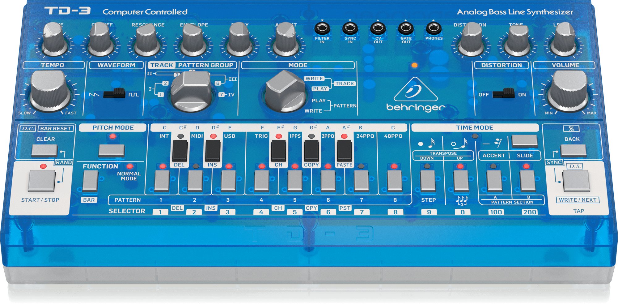 Behringer TD-3-BB Analog Bass Line Synthesizer - Andertons Music Co.