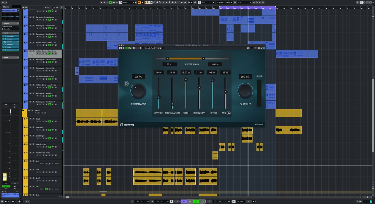 Steinberg Cubase Artist 14 Retail Edition Upgrade from AI 12-14 Only - Cubase_Artist_14_Shimmer.jpg