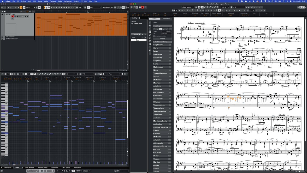 Steinberg Cubase Pro 14 Retail Edition Competitive Crossgrade - Cubase_Pro_14_Score_Editor.jpg