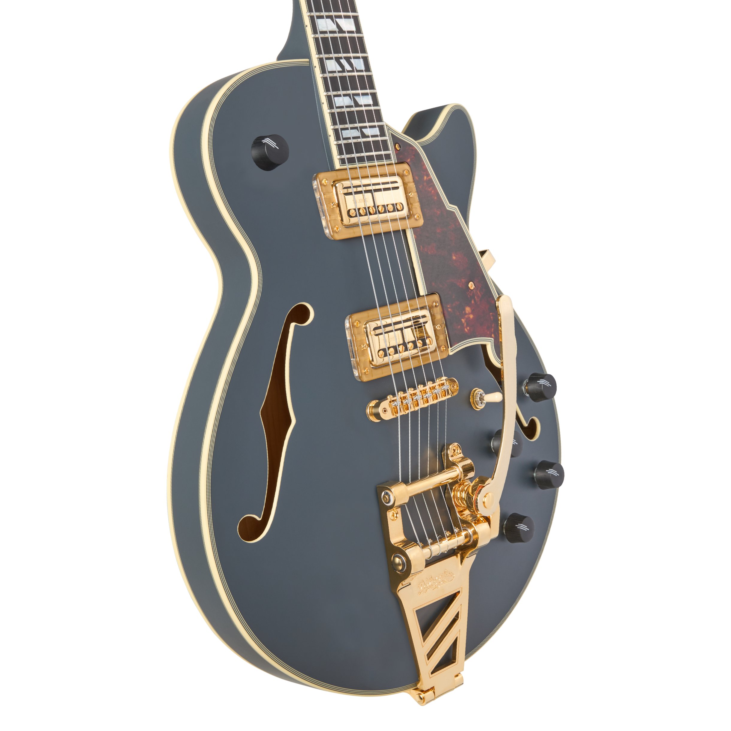 D'Angelico Deluxe Bob Weir 3 Semi-Hollow Electric Guitar in Matte