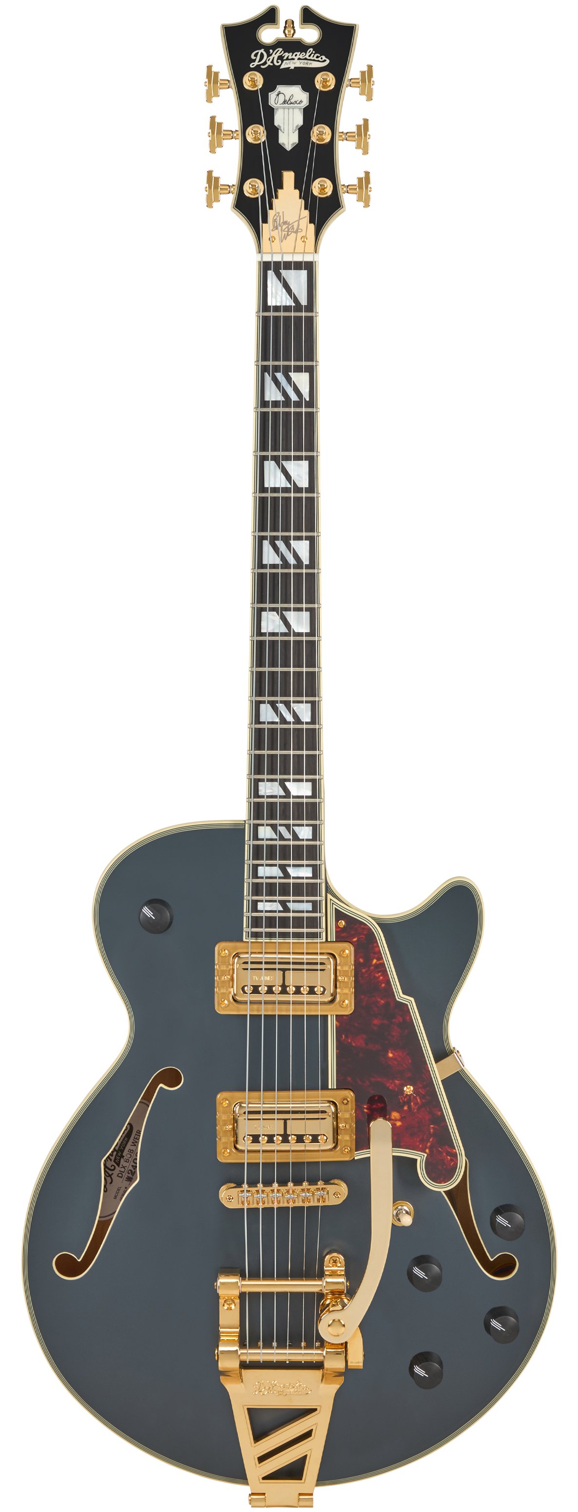 D'Angelico Deluxe Bob Weir 3 Semi-Hollow Electric Guitar in Matte Stone - DADSSBW3MTS-WF.jpg