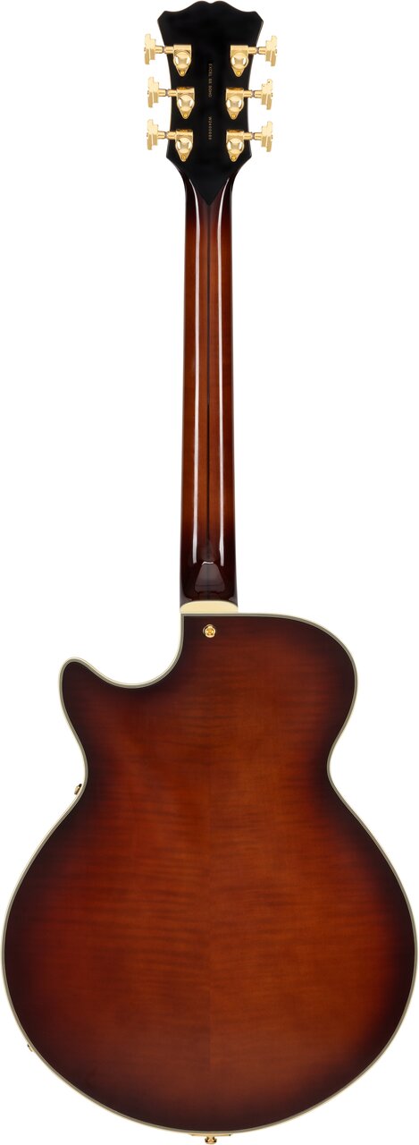 D'Angelico Excel SS Soho Semi-Hollow Electric Guitar in Amaretto