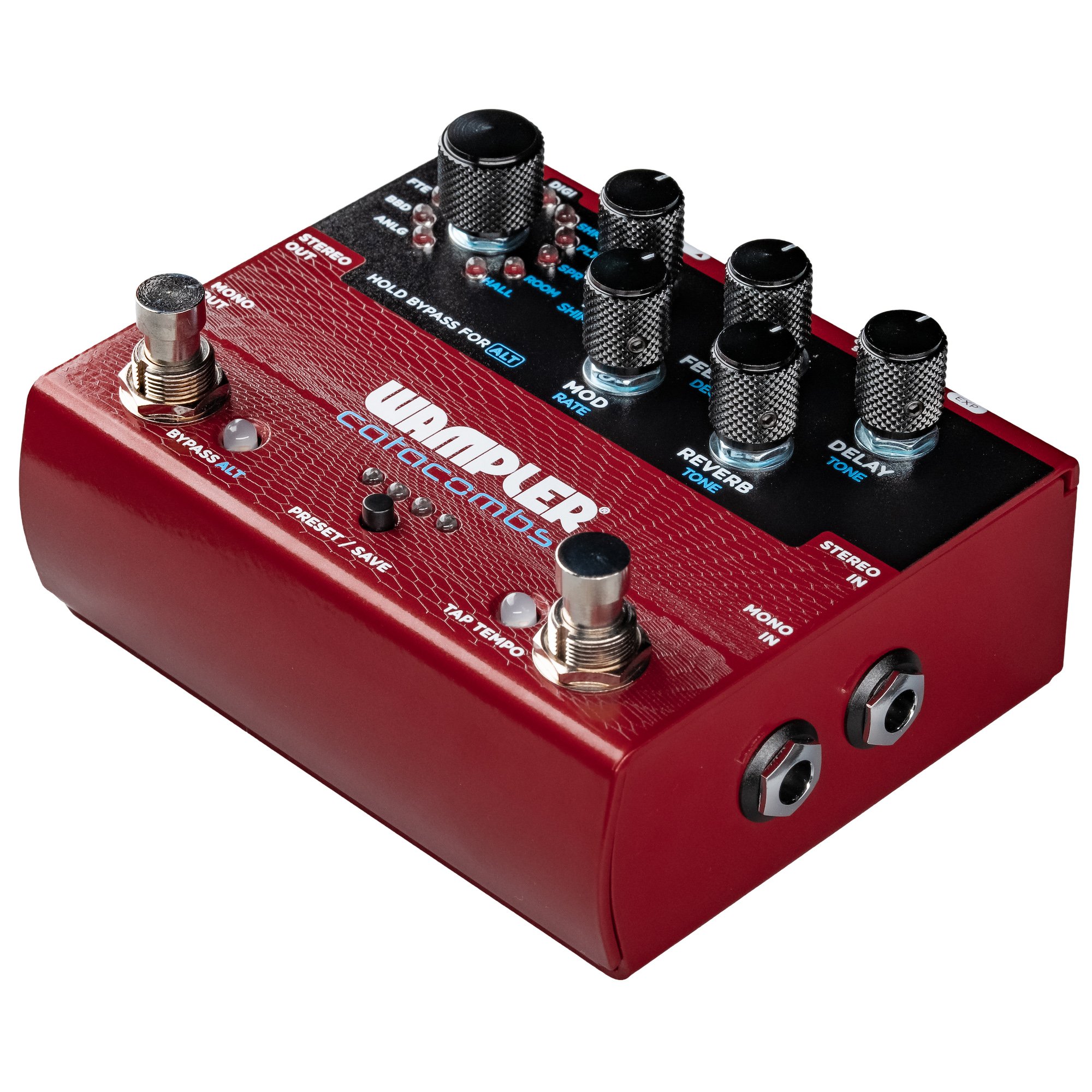 Wampler Catacombs Reverb and Delay Pedal - Andertons Music Co