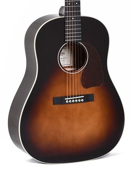 Sigma JM-SG45 Dreadnought Acoustic Guitar in Gloss Sunburst - sigma-jmsg45-hero.jpg