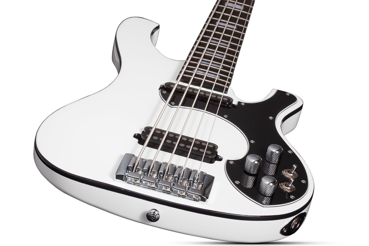 Schecter Stargazer-5 Bass Guitar in Gloss White - SCH-BAS-68307__89961.jpg