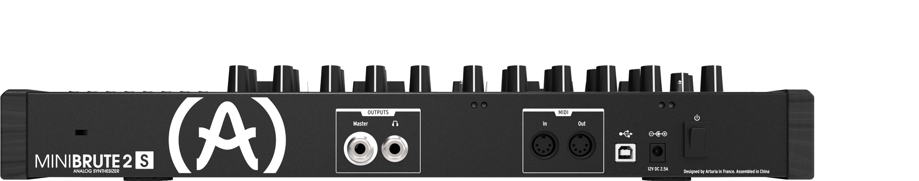 Arturia Minibrute 2S Noir Edition Semi-Modular SEQUENCER-DRIVEN