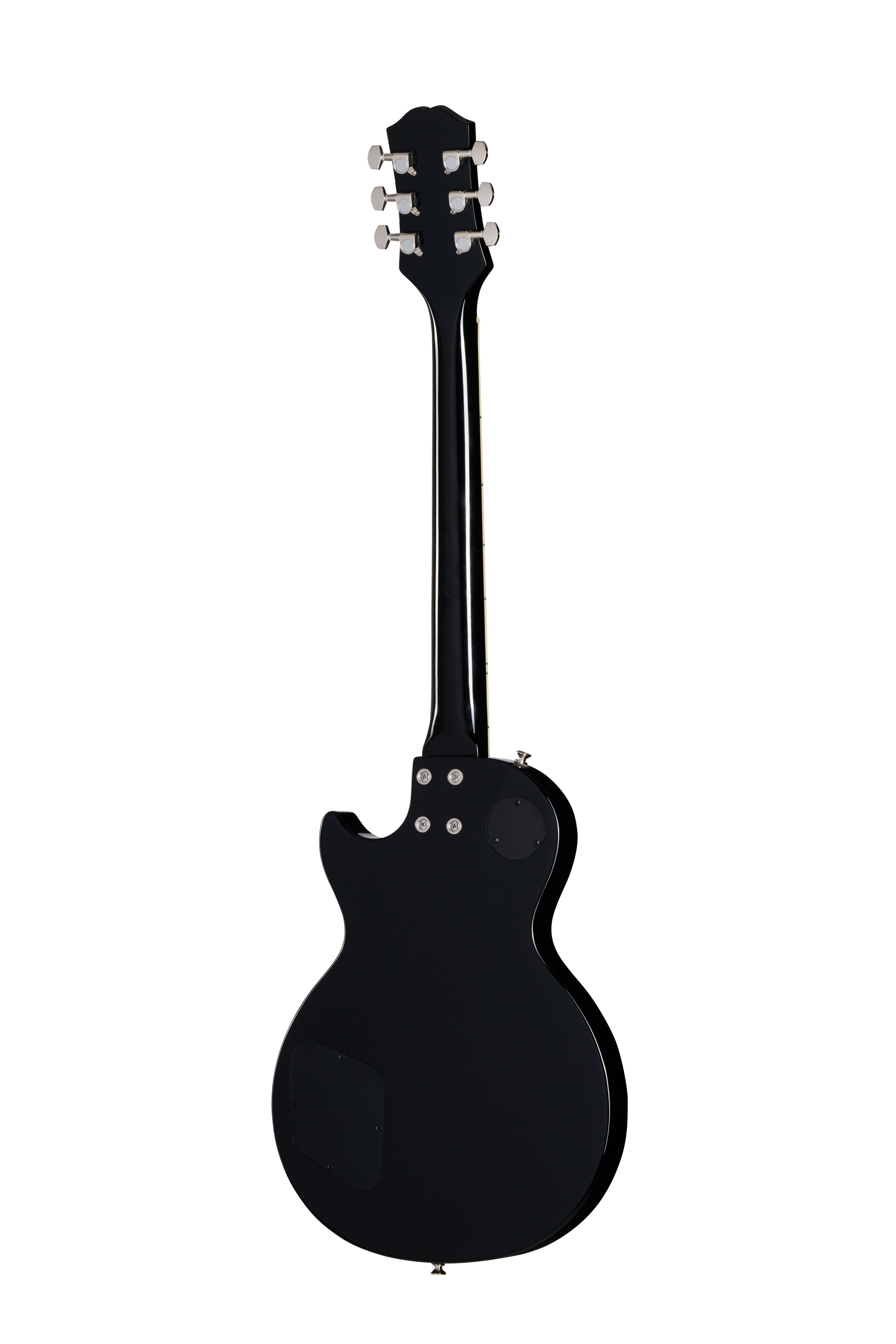 Epiphone Inspired by Gibson Les Paul Tribute Electric Guitar in Ebony - E1LPOEBNH1_back.jpg