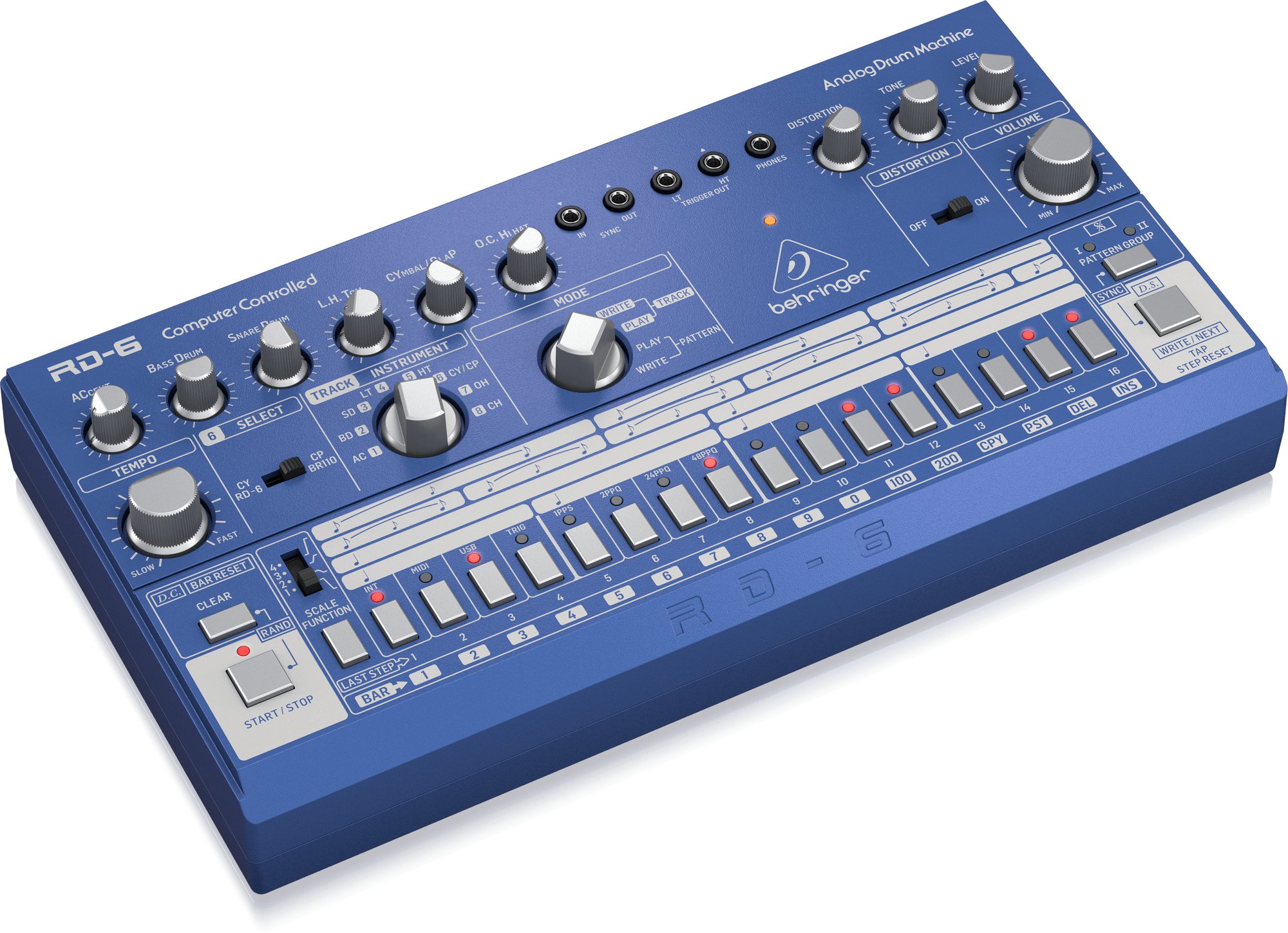 Behringer RD-6-BU Classic Analog Drum Machine in Dark Blue - 405058-1598430919787.jpg