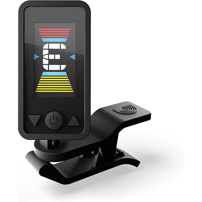 D'Addario Eclipse Rechargeable Headstock Tuner in Black - daddario eclipse rechargeable .jpg