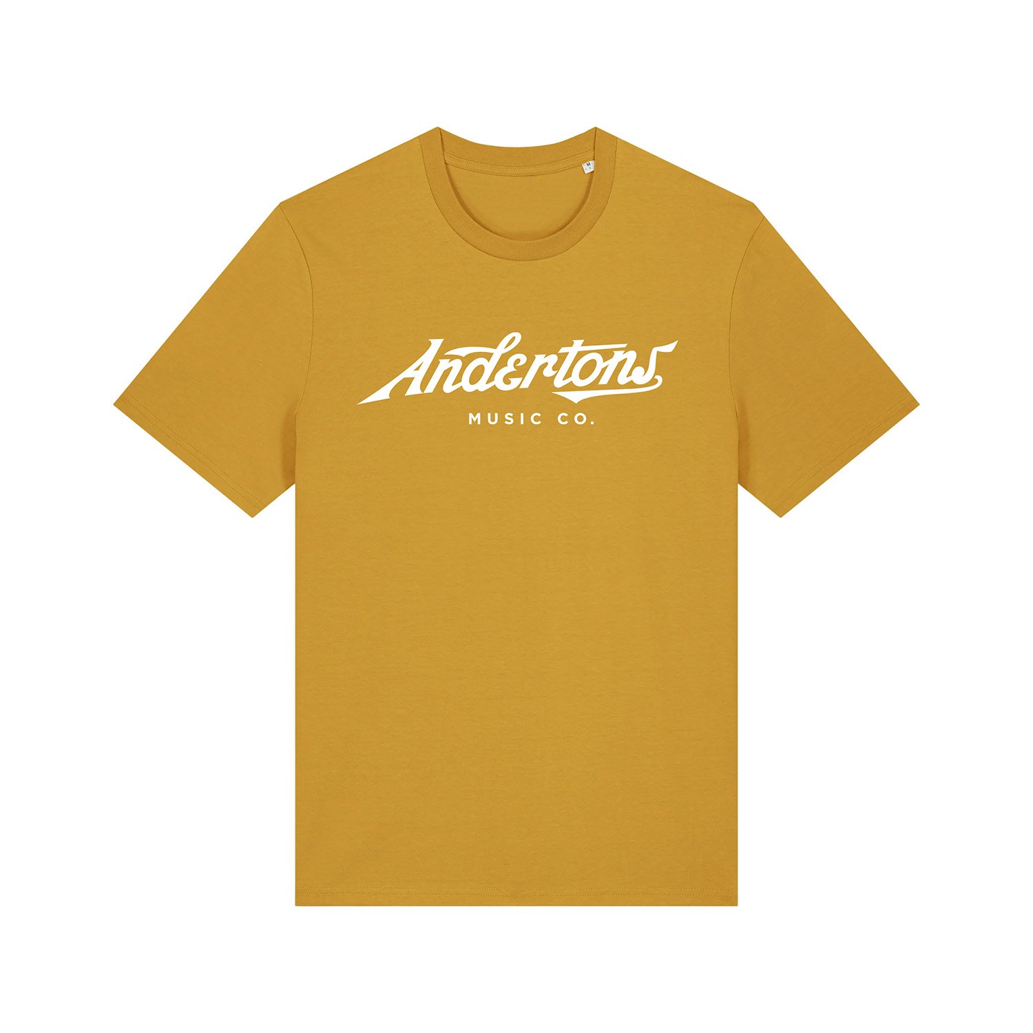Andertons Music Co. T-Shirt In Ochre Brown - Large - TS-OCR.jpg