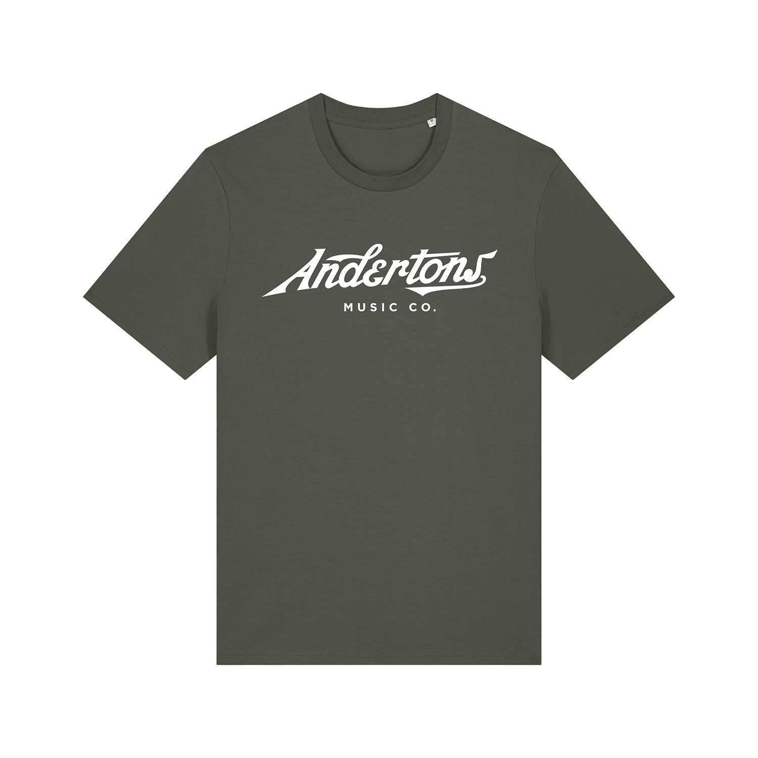Andertons Music Co. T-Shirt In Khaki - Small - TS-KHA.jpg