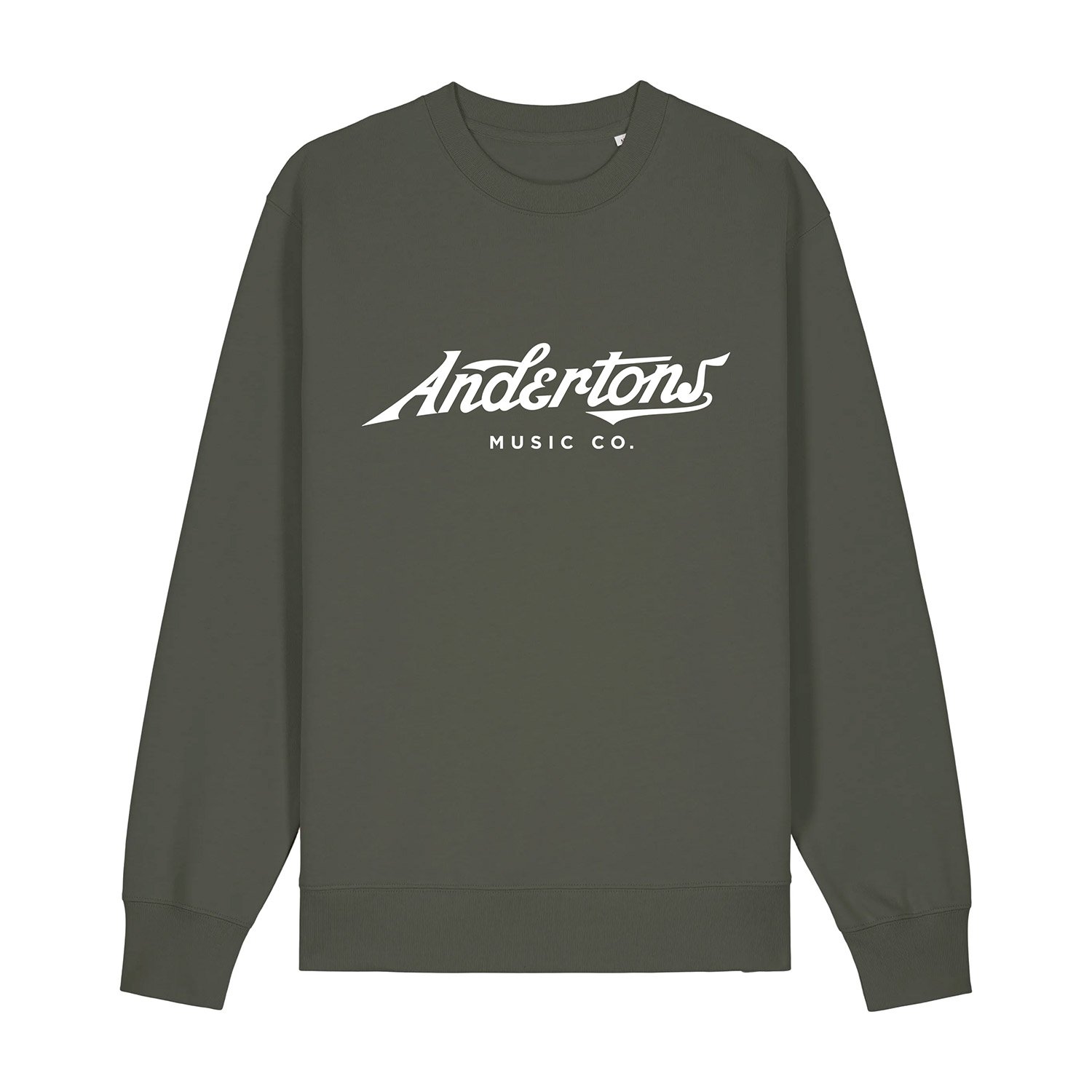 Andertons Music Co. Sweatshirt In Khaki - Small - SS-KHA.jpg