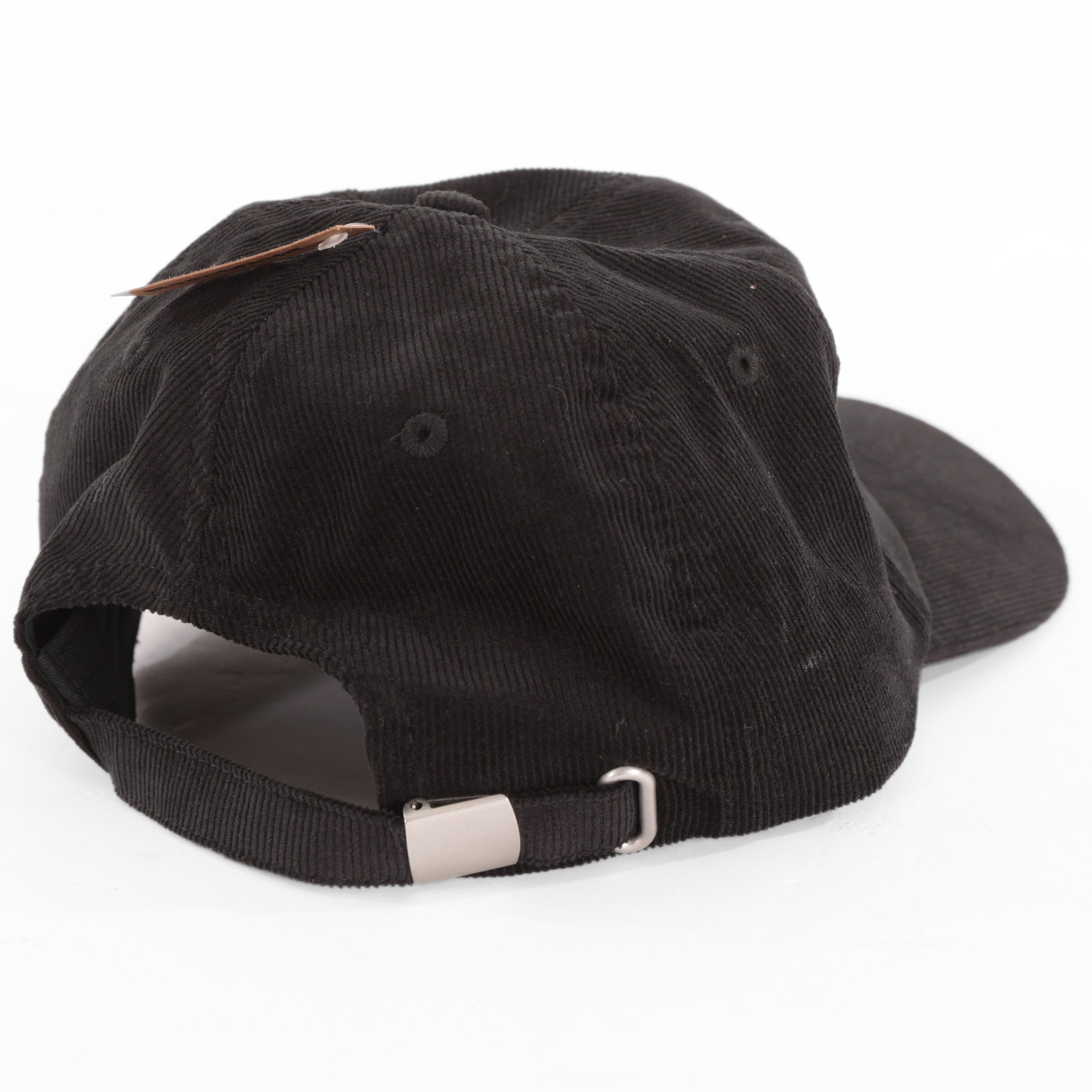 Andertons Music Co. Cord 6-Panel Embroidered Logo Cap In Black - CH-BLK  (7).jpg
