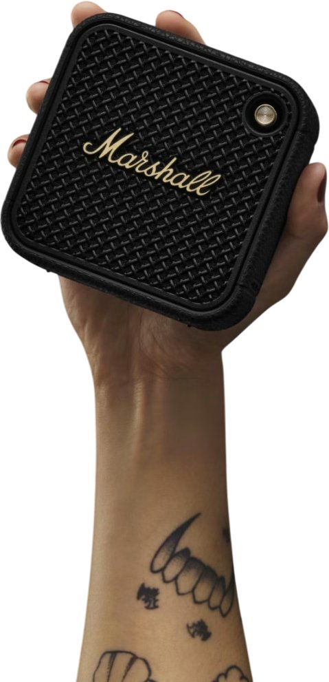 Marshall BT Bluetooth Speakers Willen II Black and Brass - 1006714 (1).jpg