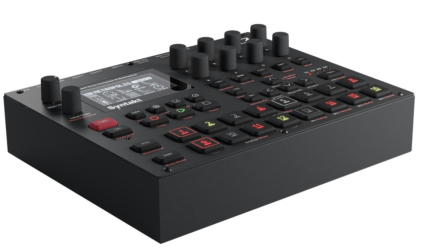 Elektron Syntakt 12 Track Drum Computer & Synthesizer - 506579-Syntakt_side.jpg