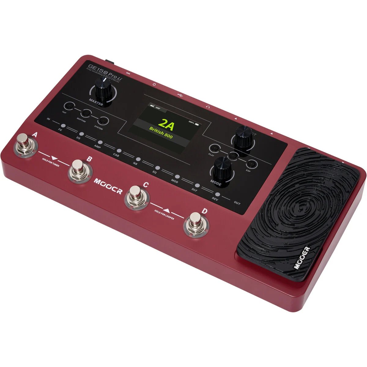 Mooer GE150 Pro Li Multi FX Guitar Pedal - GE150PROLI 2.jpg