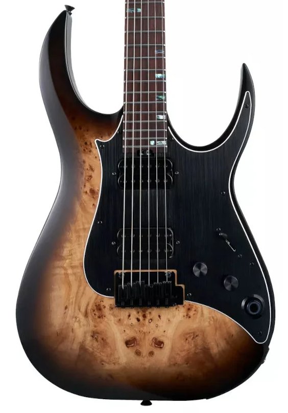 Mooer GTRS M810 Modern Electric Guitar in Natural Burst - M810MNB 1.jpg