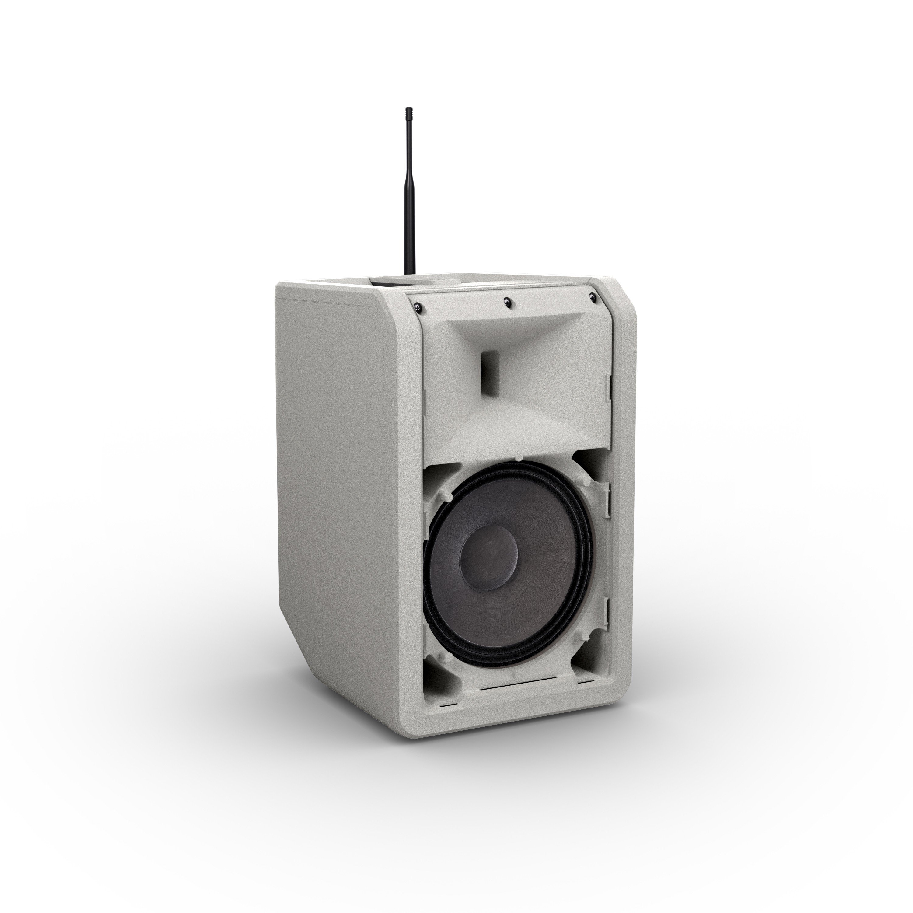 LD Systems ANNY 8 HHD B8 G battery powered PA Speaker + Mixer + Handheld Microphone in Urban Grey - LDANNY8HHDB8G (10).jpg