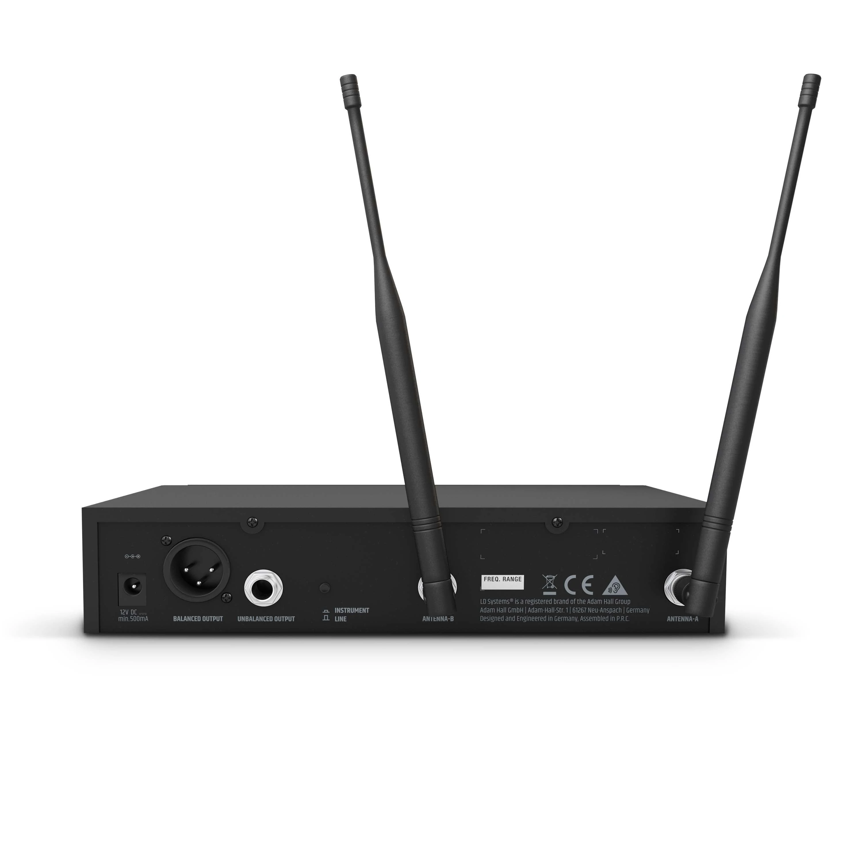 LD Systems Wireless Microphone System with Dynamic Handheld Microphone - 823 - 832 + 863 - 865MHz. - LDU508HHD (5).jpg