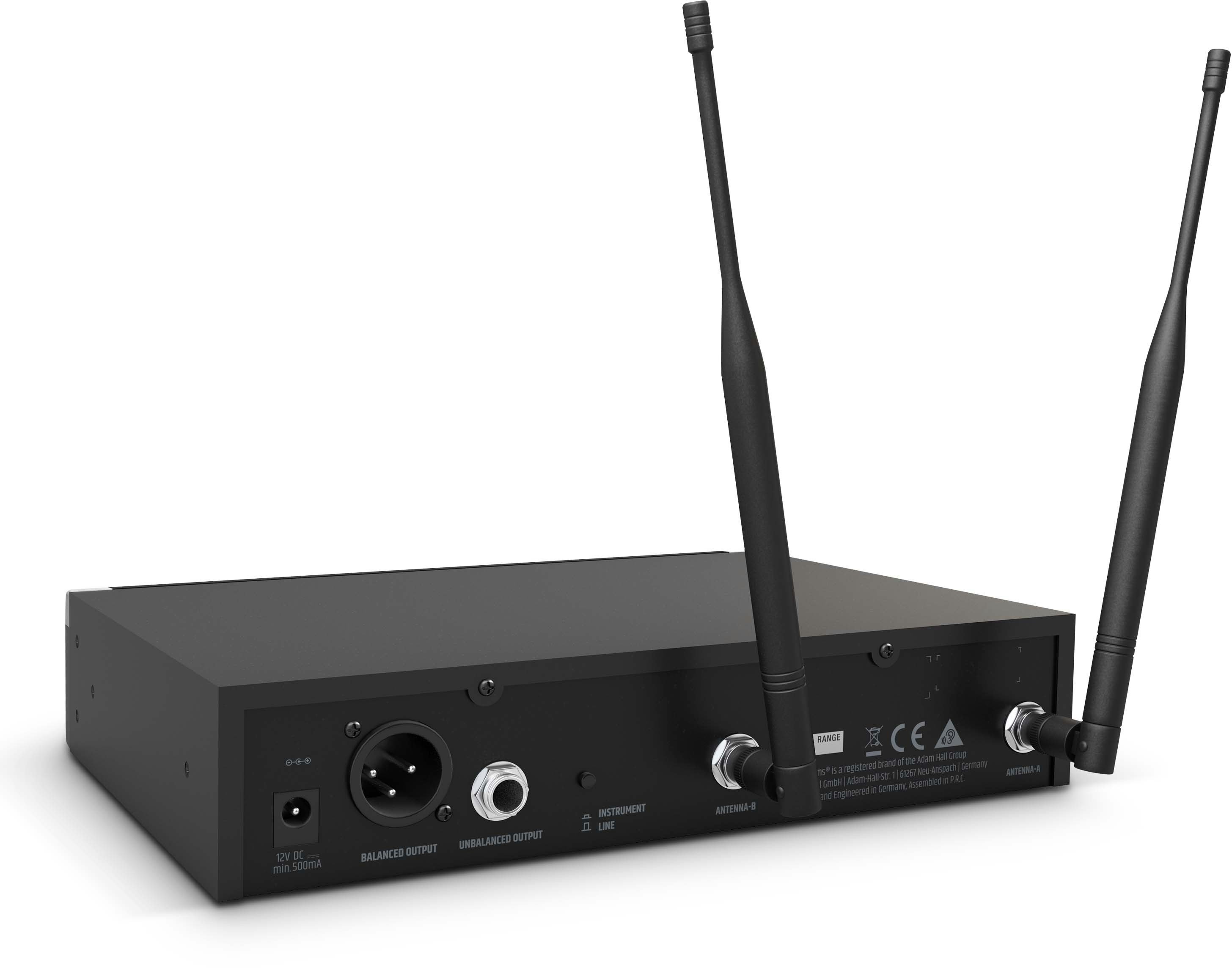 LD Systems Wireless Microphone System with Dynamic Handheld Microphone - 823 - 832 + 863 - 865MHz. - LDU508HHD (3).jpg