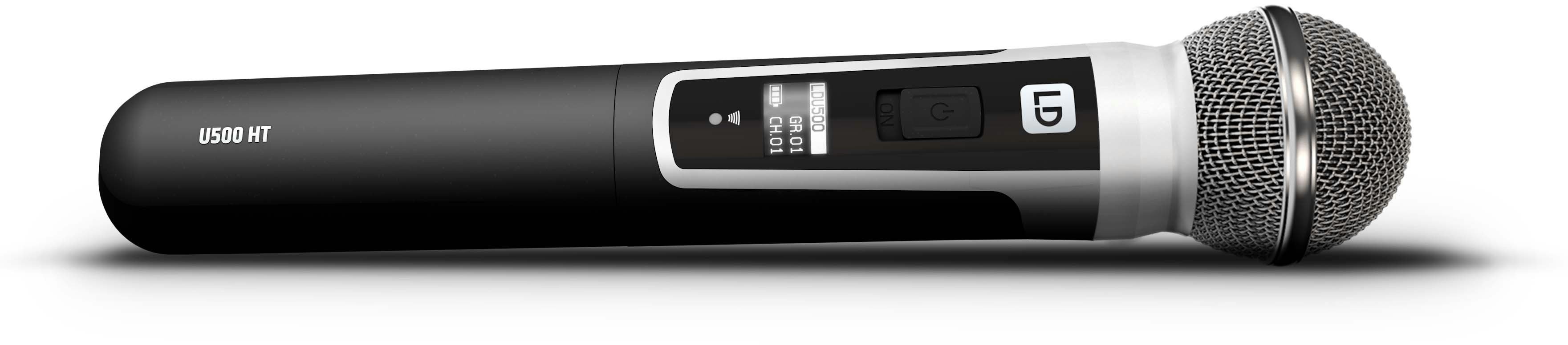 LD Systems Wireless Microphone System with Dynamic Handheld Microphone - 823 - 832 + 863 - 865MHz. - LDU508HHD (8).jpg